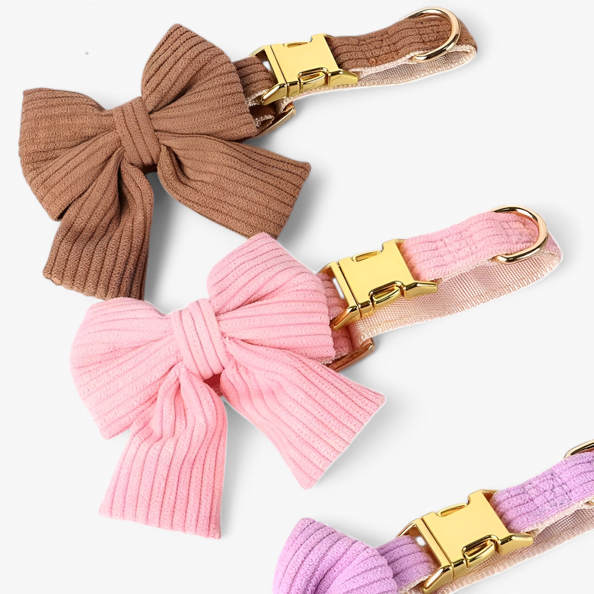 Luna | Sød Lyserød Halsbånd og Snor Sæt til Små og Mellemstore Hunde - - Luna | Sød Lyserød Halsbånd og Snor Sæt til Små og Mellemstore Hunde- €25 - {{ product_tags }