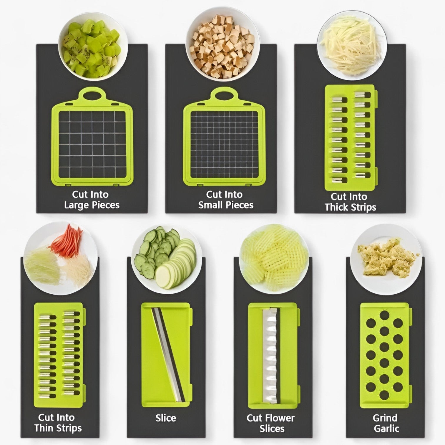 Maya | Alsidig grøntsagsskærer til nem tilberedning - - house & garden - {{ product_tags }