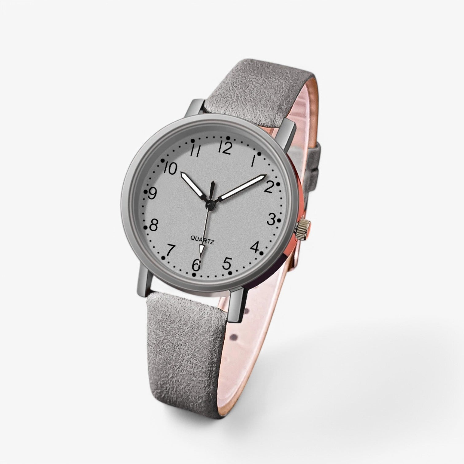 Aylani | Vintage dameur – Stilfuld og komfortabel - Grå - watches - {{ product_tags }