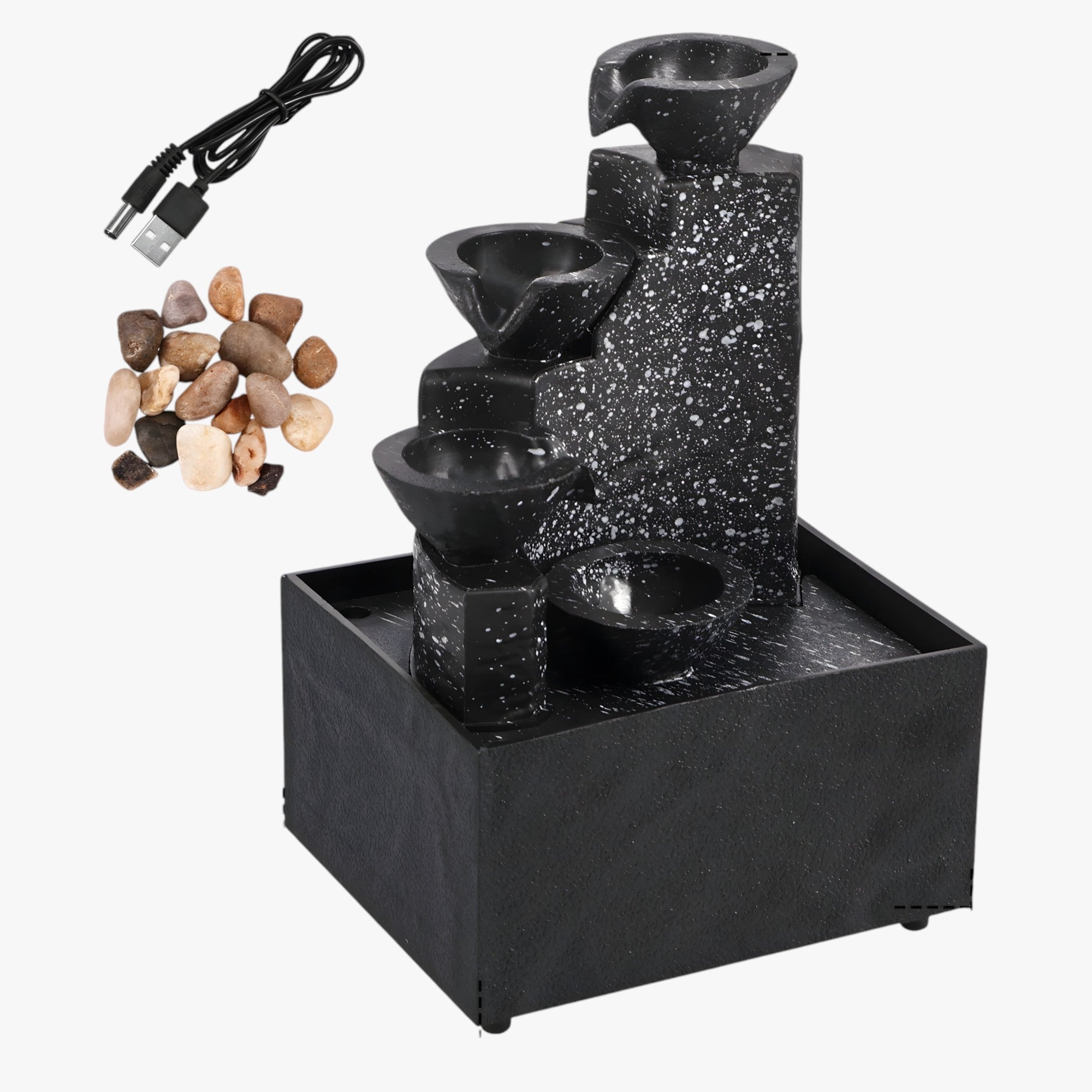 Camilia | Beroligende vandfaldskilde – afslapning til hjemmet og kontoret - - house & garden - {{ product_tags }