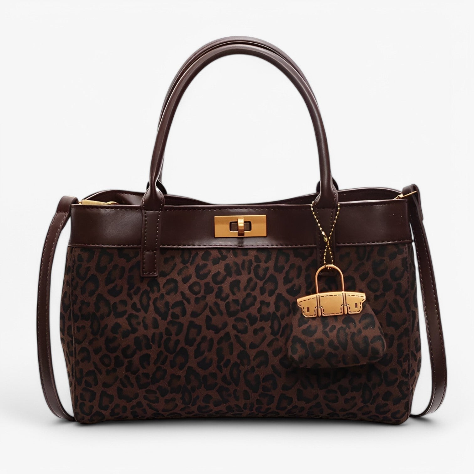 Irina | Stilfuld Leopardprint Tote med Stor Kapacitet - - bags - {{ product_tags }