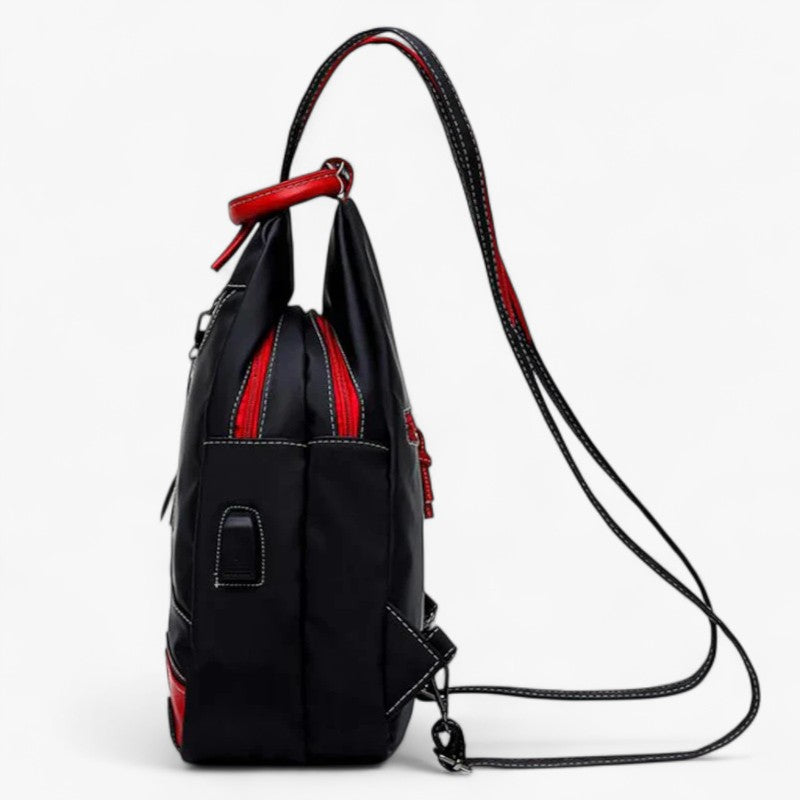 Clara | Vandtæt og rummelig nylon rygsæk til skole og rejser - - bags - {{ product_tags }