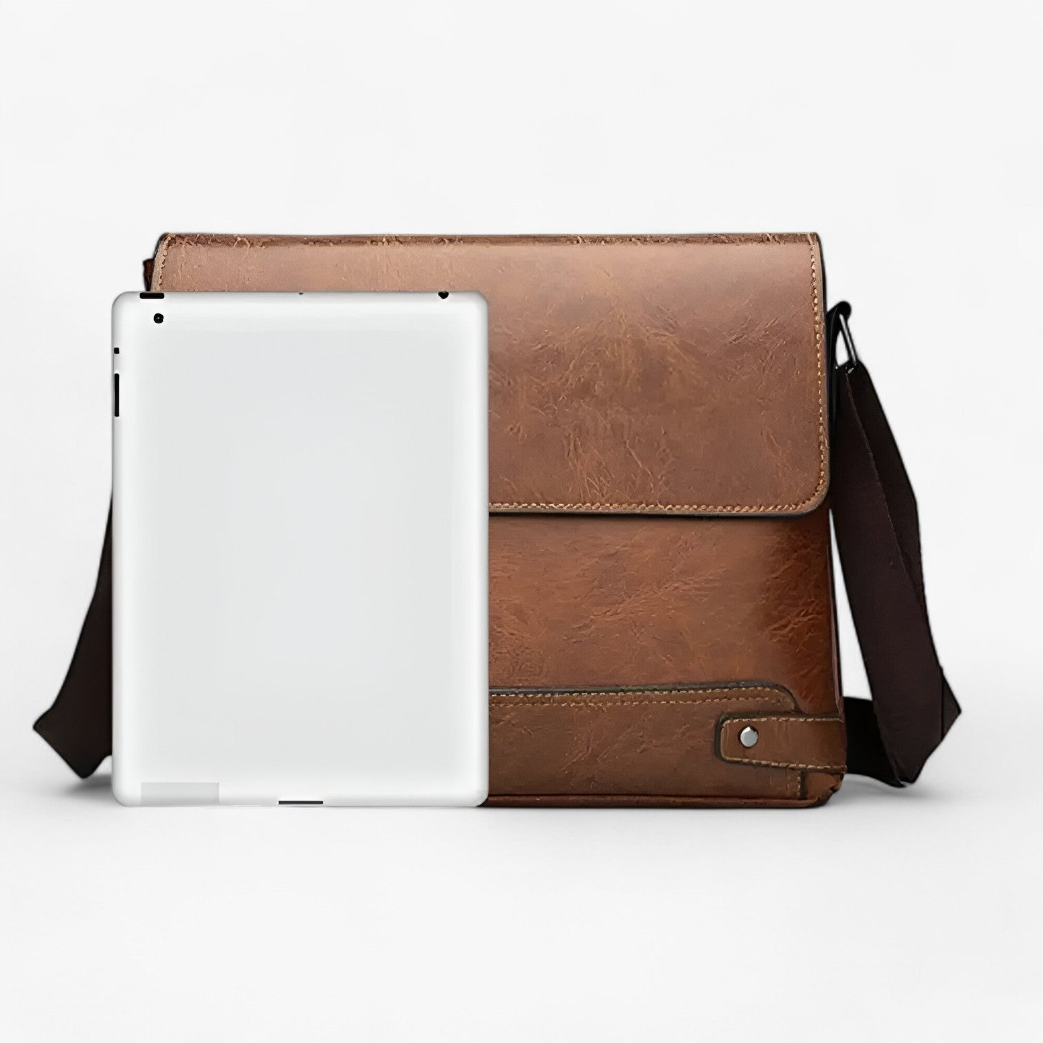 Thiago | Laptoptas i PU-læder med stilfuld erhvervsfunktion - - bags - {{ product_tags }