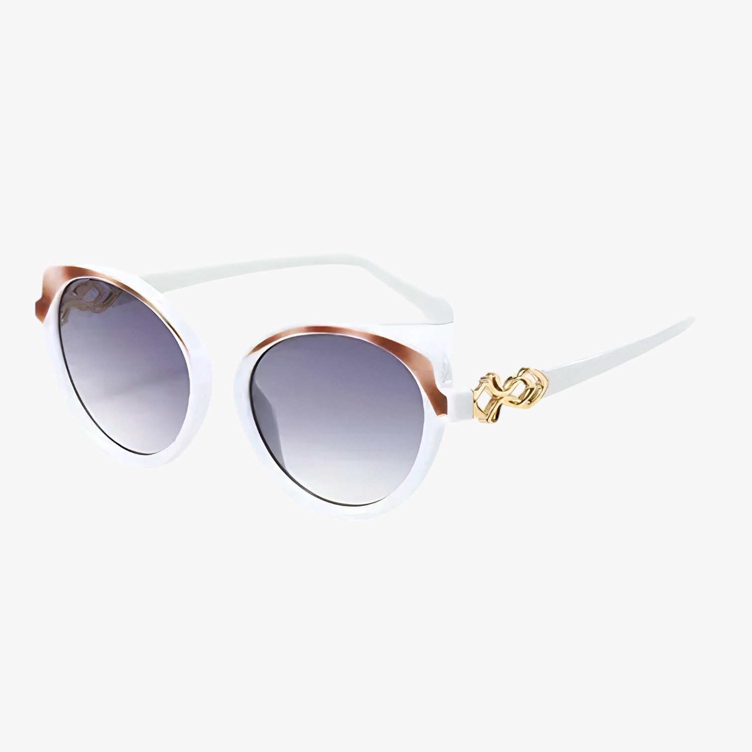 Ximena | Vintage cat eye solbriller til kvinder UV400 - LH5685-Hvid - women's fashion - {{ product_tags }