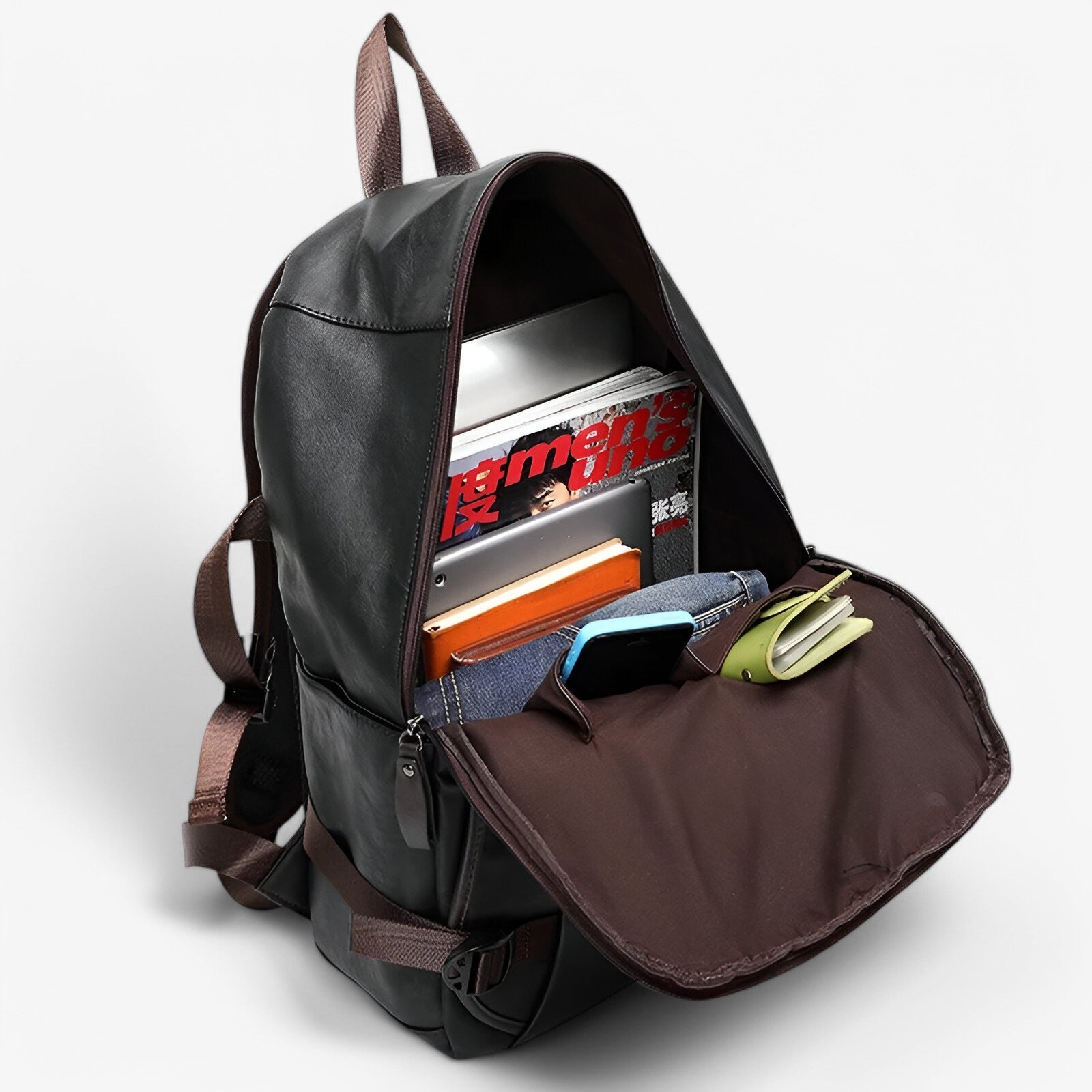 Summit | Premium Læder Rygsæk - - bags - {{ product_tags }