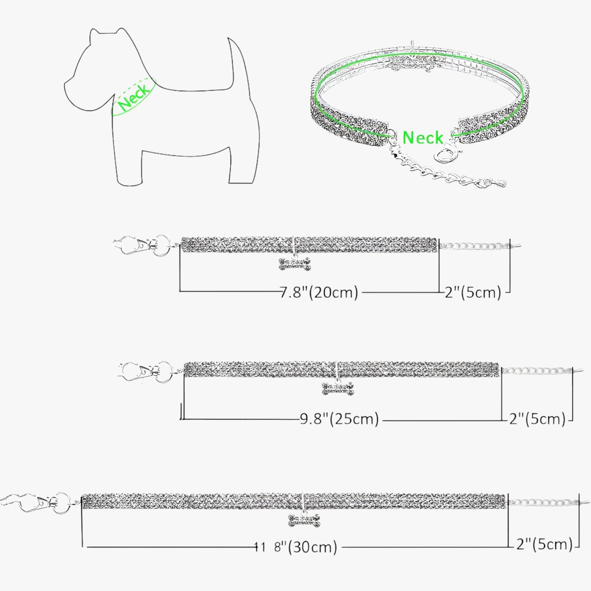 Luna | Luksus Krystalhalskæde med Diamantophæng - - other - {{ product_tags }