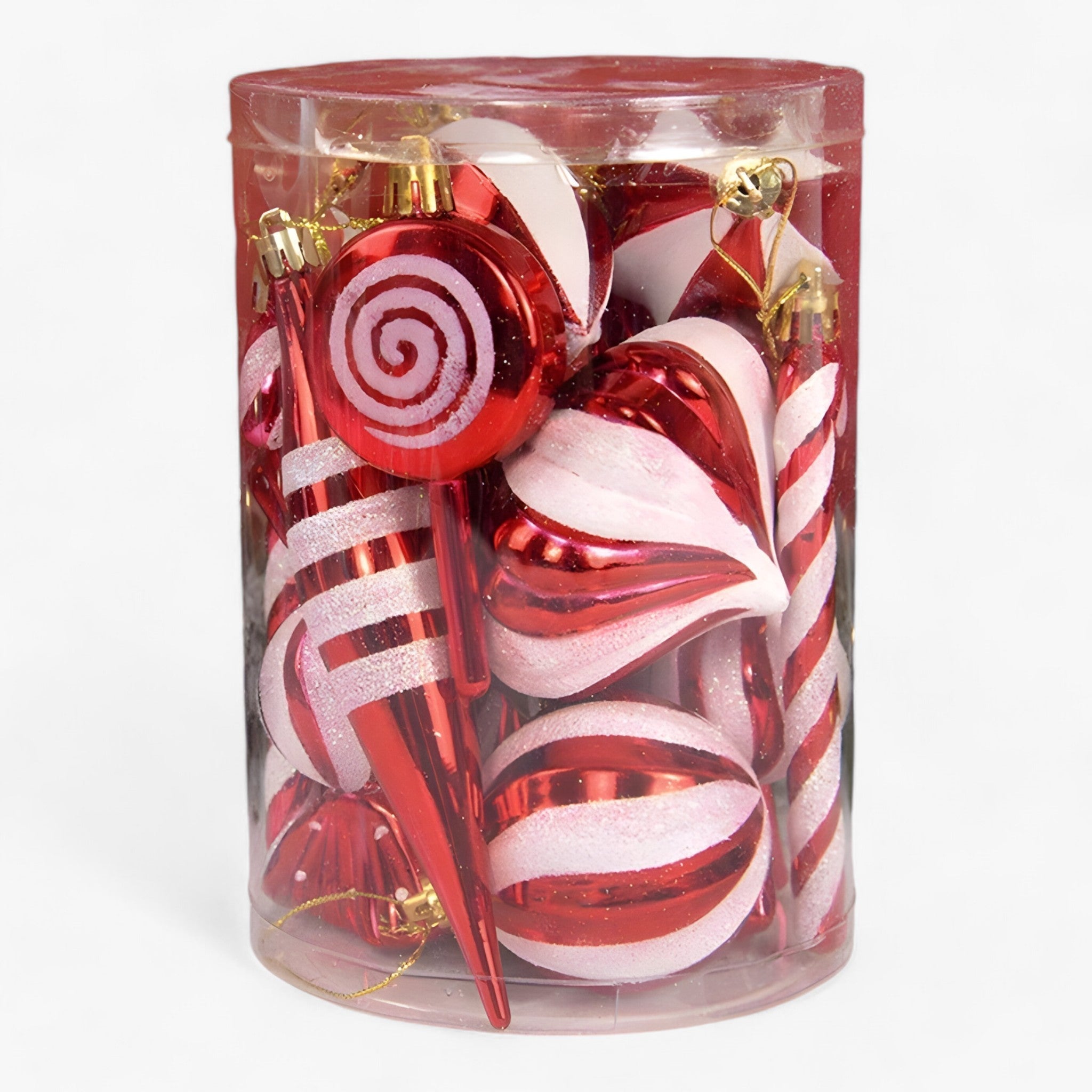 Reddy | Røde julekugler – festlige ornamenter og julegaver - 14-delt sæt - christmas - {{ product_tags }