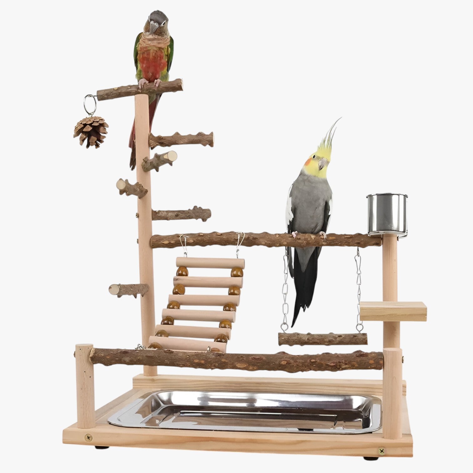 Jodi | Klimnet og Spilleplatform for Aktive Fugle - Gul - other - {{ product_tags }