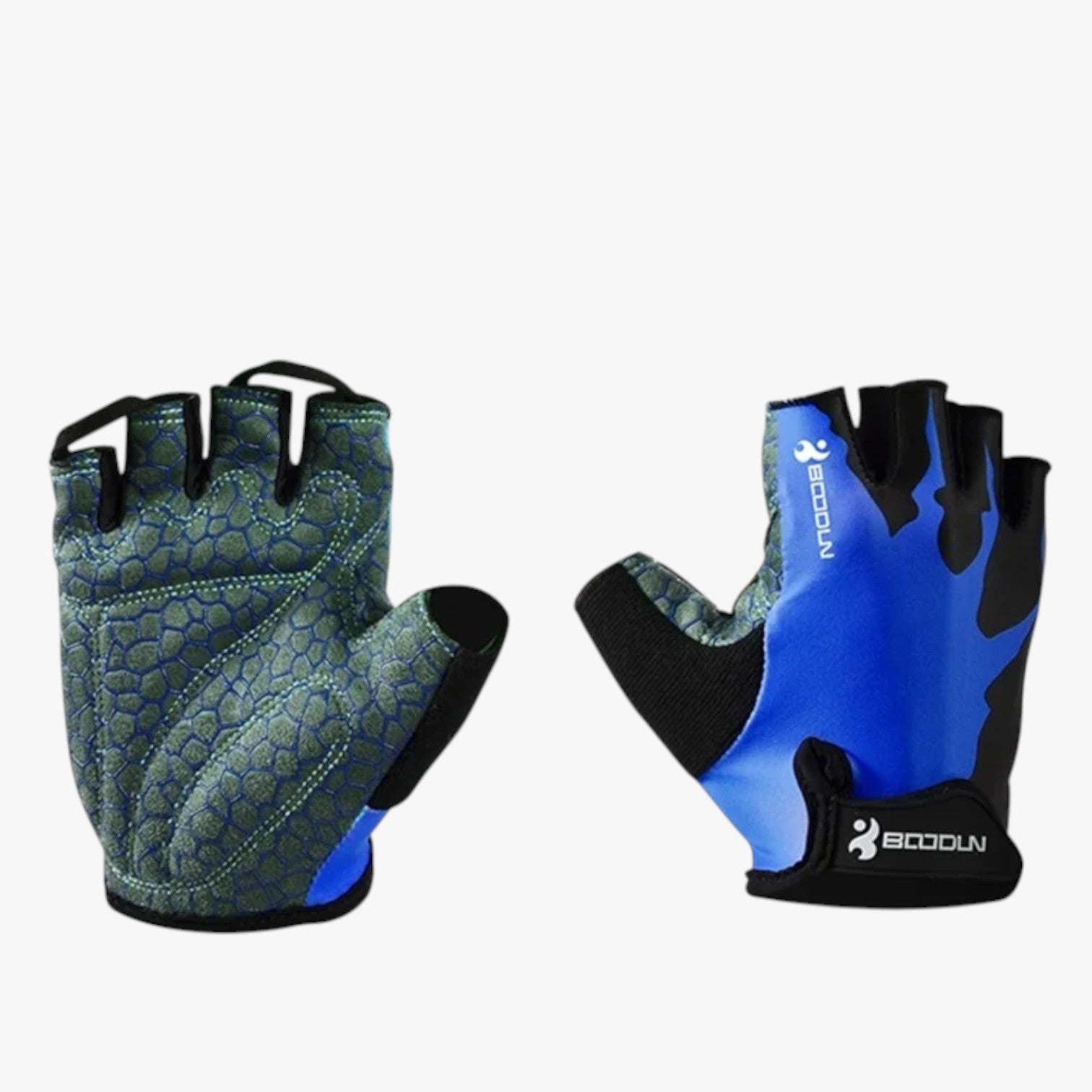 Alonzo | Sommerhandsker med skridsikkerhed og åndbarhed til fitness og cykling - Blå - Alonzo | Sommerhandsker med skridsikkerhed og åndbarhed til fitness og cykling - €25 - {{ product_tags }