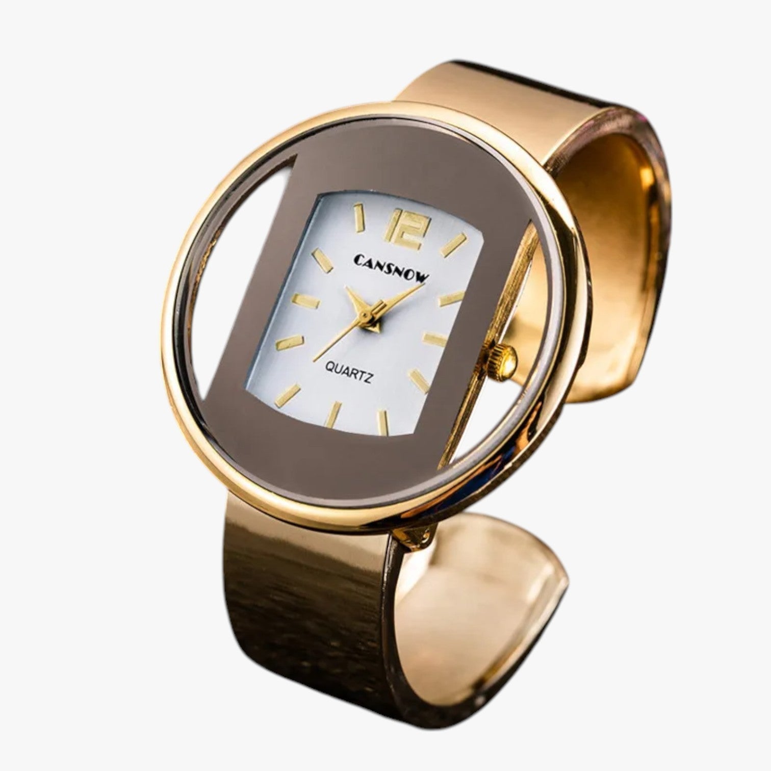 Micah | Dameur med mode stålarmbånd - Grå guld - watches - {{ product_tags }