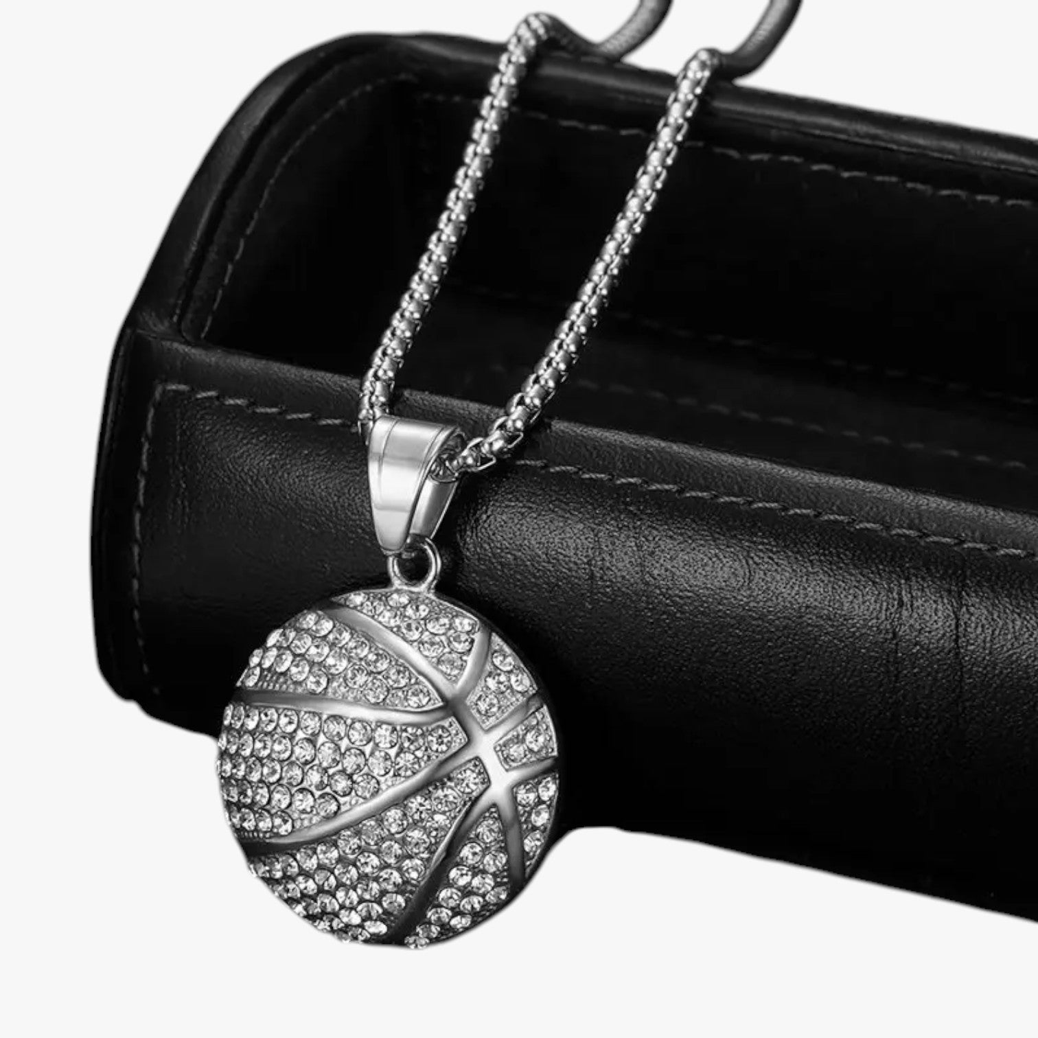 Kenji | Guldplads halskæde med basket hip hop design - - other - {{ product_tags }
