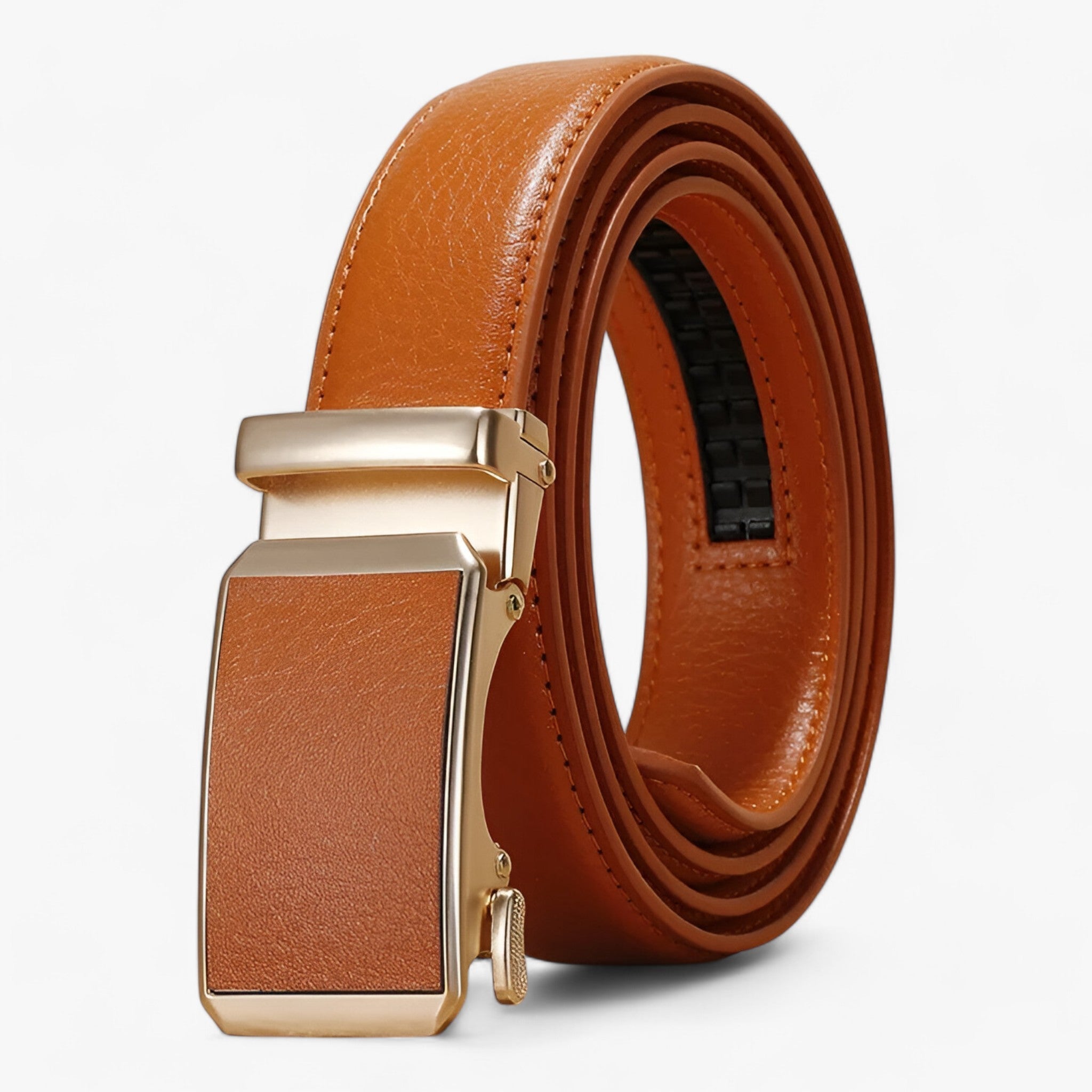 Logan | Automatisk bælte - Casual og moderigtigt - Orange - men's fashion - {{ product_tags }