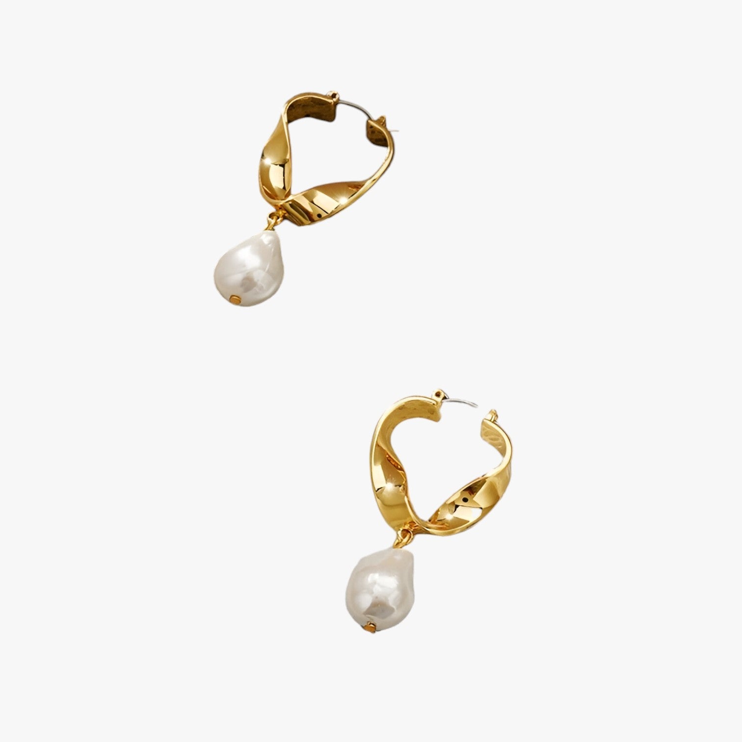 Audrey | Torque Øreringe - Bæredygtige & Stilfulde 18k Guld-Belagt - - other - {{ product_tags }