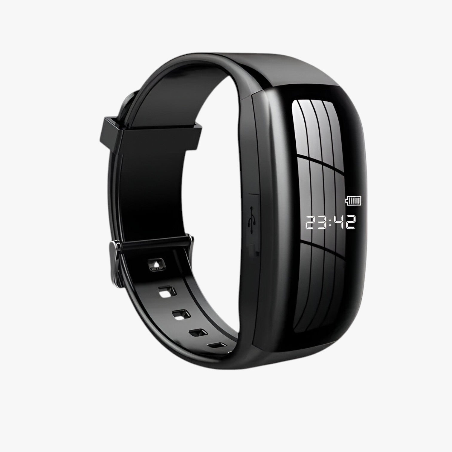 Joris | Mini Kamera Ur - Diskret Optagelse og Lagring i Én Armbånd - sort - gadgets - {{ product_tags }