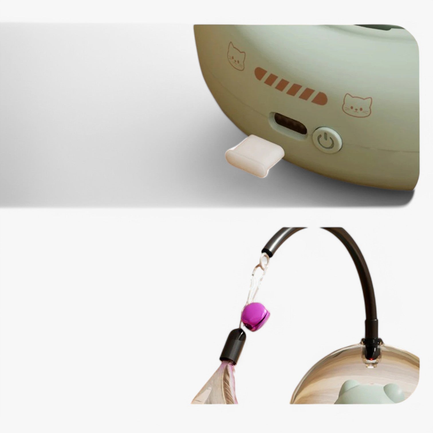 Lucille | Slank laser kattelegetøj med regnbuelys - - other - {{ product_tags }