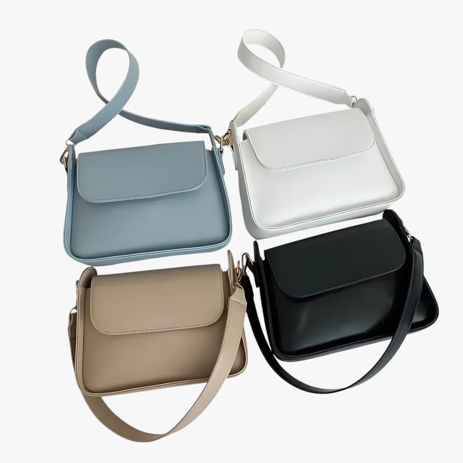 Quinn | Mini Skuldertaske i PU-læder 2024 - - Quinn | Mini Skuldertaske i PU-læder 2024 - €25 - {{ product_tags }