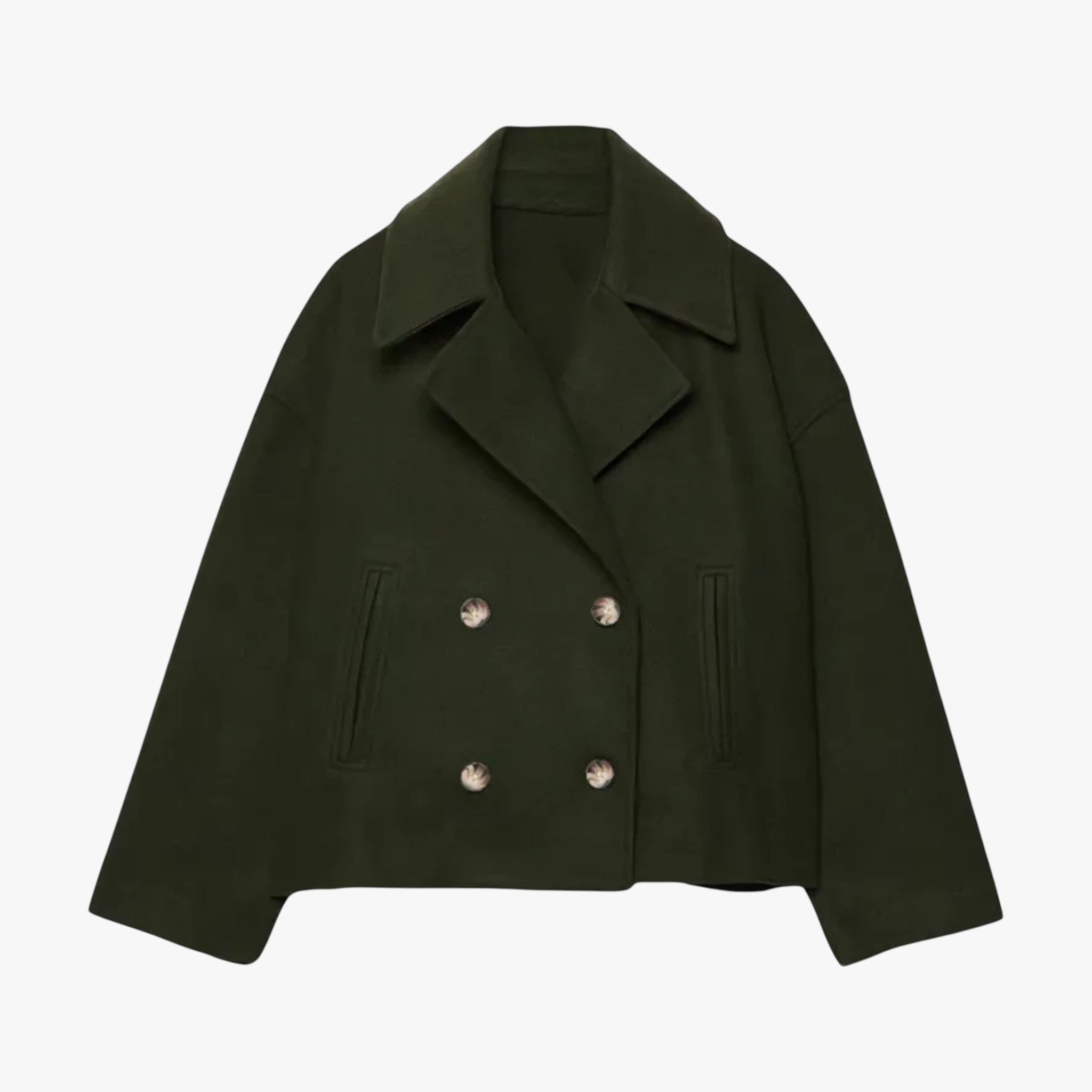 Estelle | Kort uldjakke – Elegant varme - - coats - {{ product_tags }