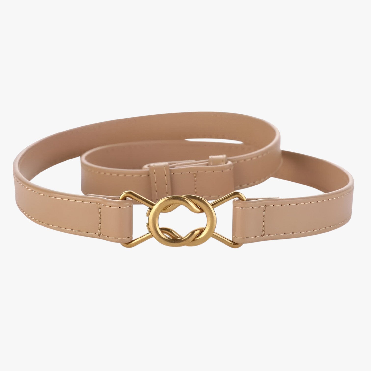 Lorelei | Elegant justerbar talje uden huller - abrikos 95cm - men's fashion - {{ product_tags }