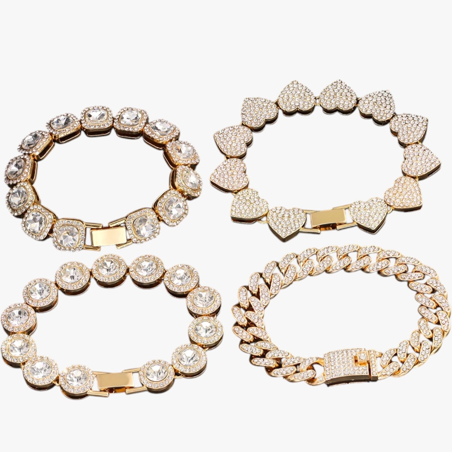 Emery | Tennisarmbånd med Hjerte- og Krystaldangler – Hip Hop Elegance til Enhver Lejlighed - - Emery | Tennisarmbånd med Hjerte- og Krystaldangler – Hip Hop Elegance til Enhver Lejlighed - €25 - {{ product_tags }