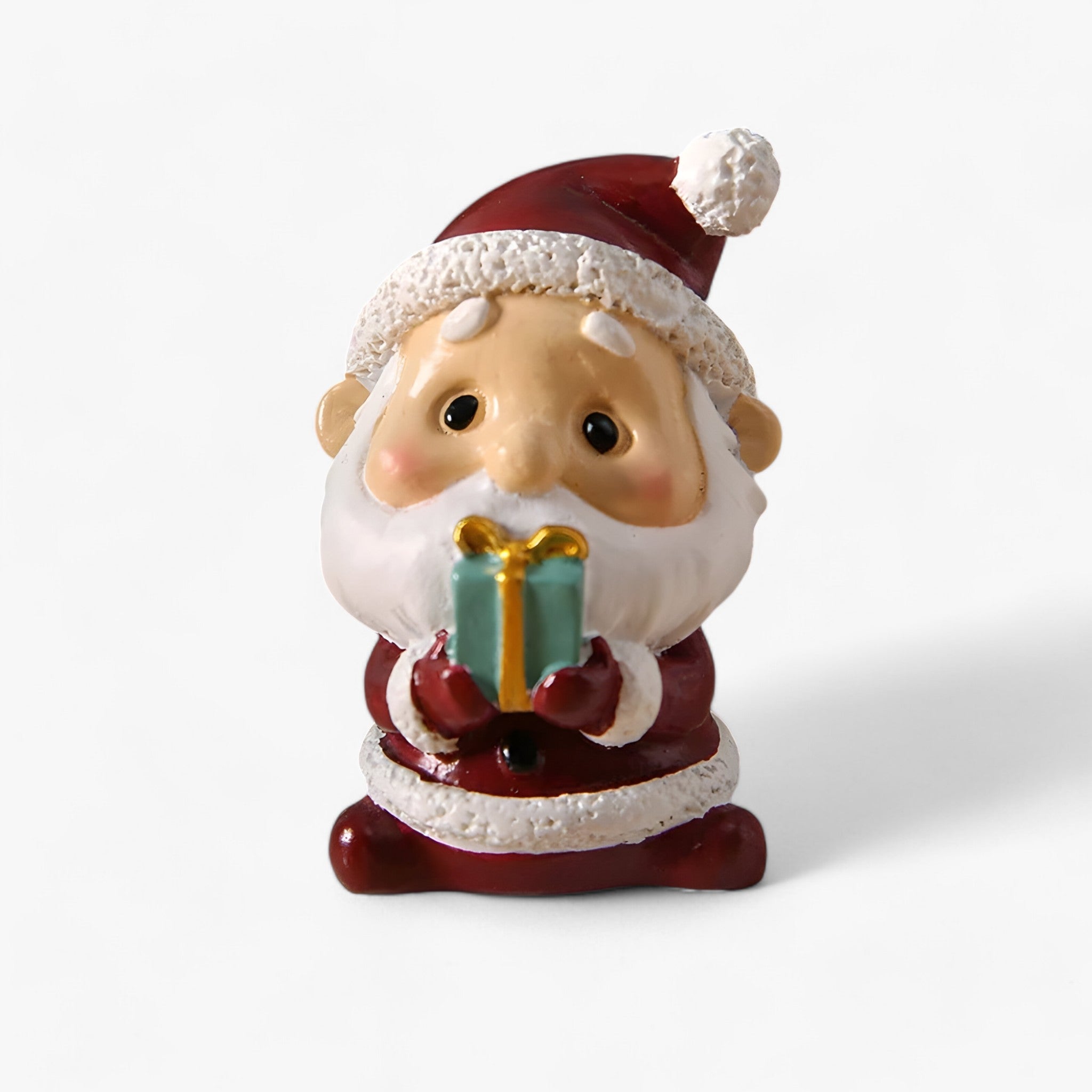 Kerstgeist | Mikro Landskab Juldekorationer - Tilføj et sødt præg til dit skrivebord og bil - Julemand - christmas - {{ product_tags }