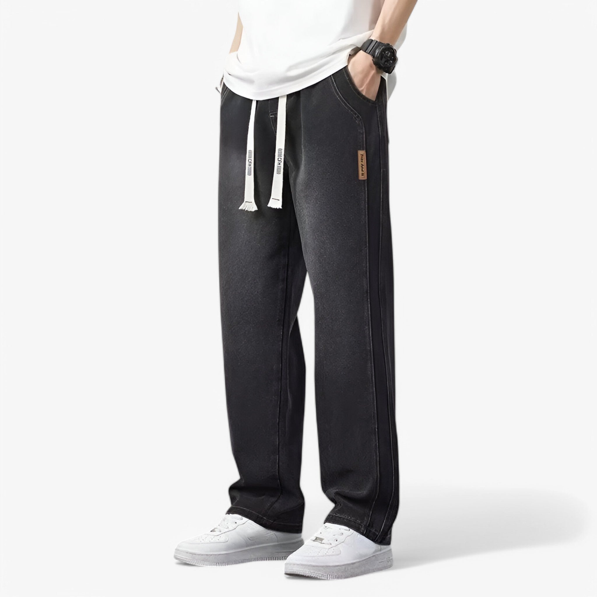 Jace | Denimbukser med brede ben - Trendy og komfortable - - women's fashion - {{ product_tags }