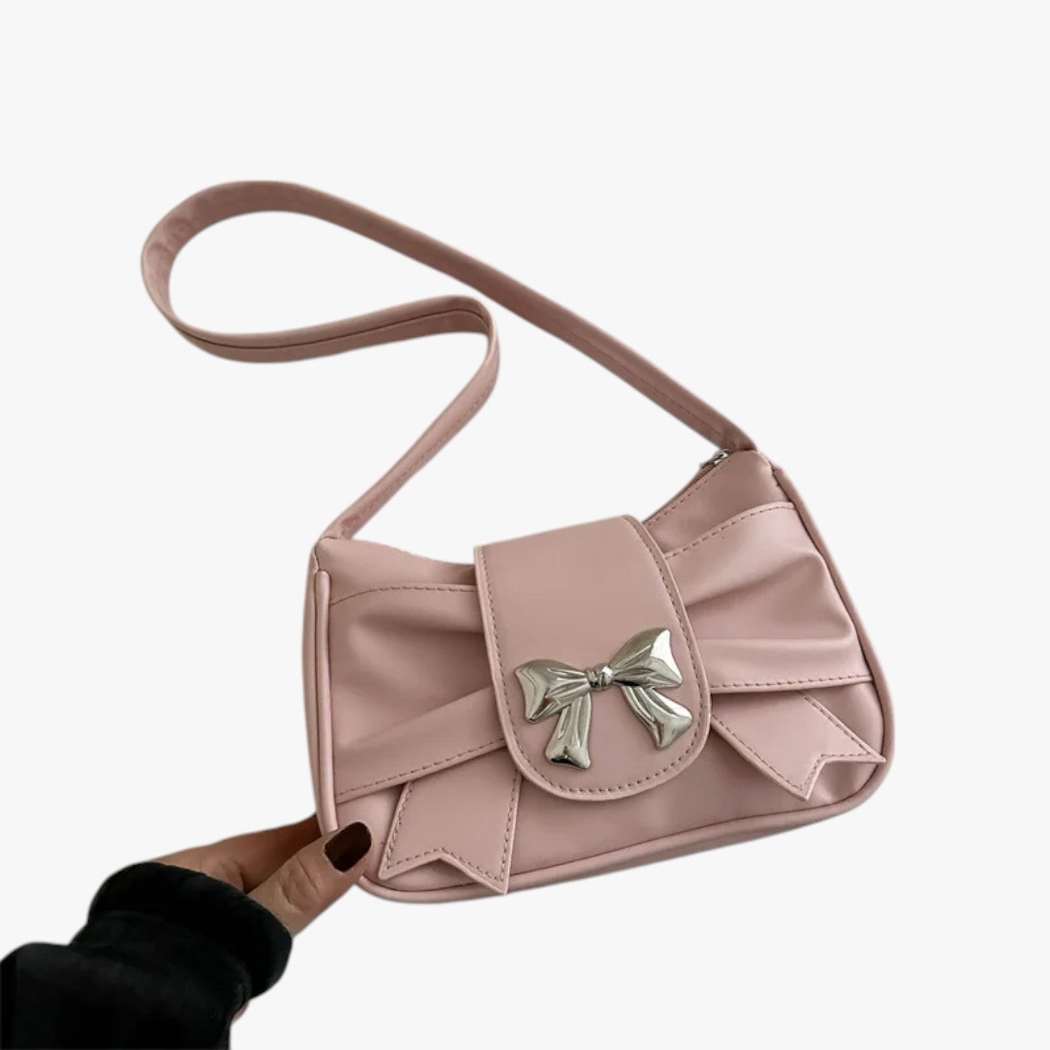 Alilie | Elegant dameskovertas – Kompakt og elegant taske - Lyserød - Alilie | Elegant dameskovertas – Kompakt og elegant taske - €25 - {{ product_tags }