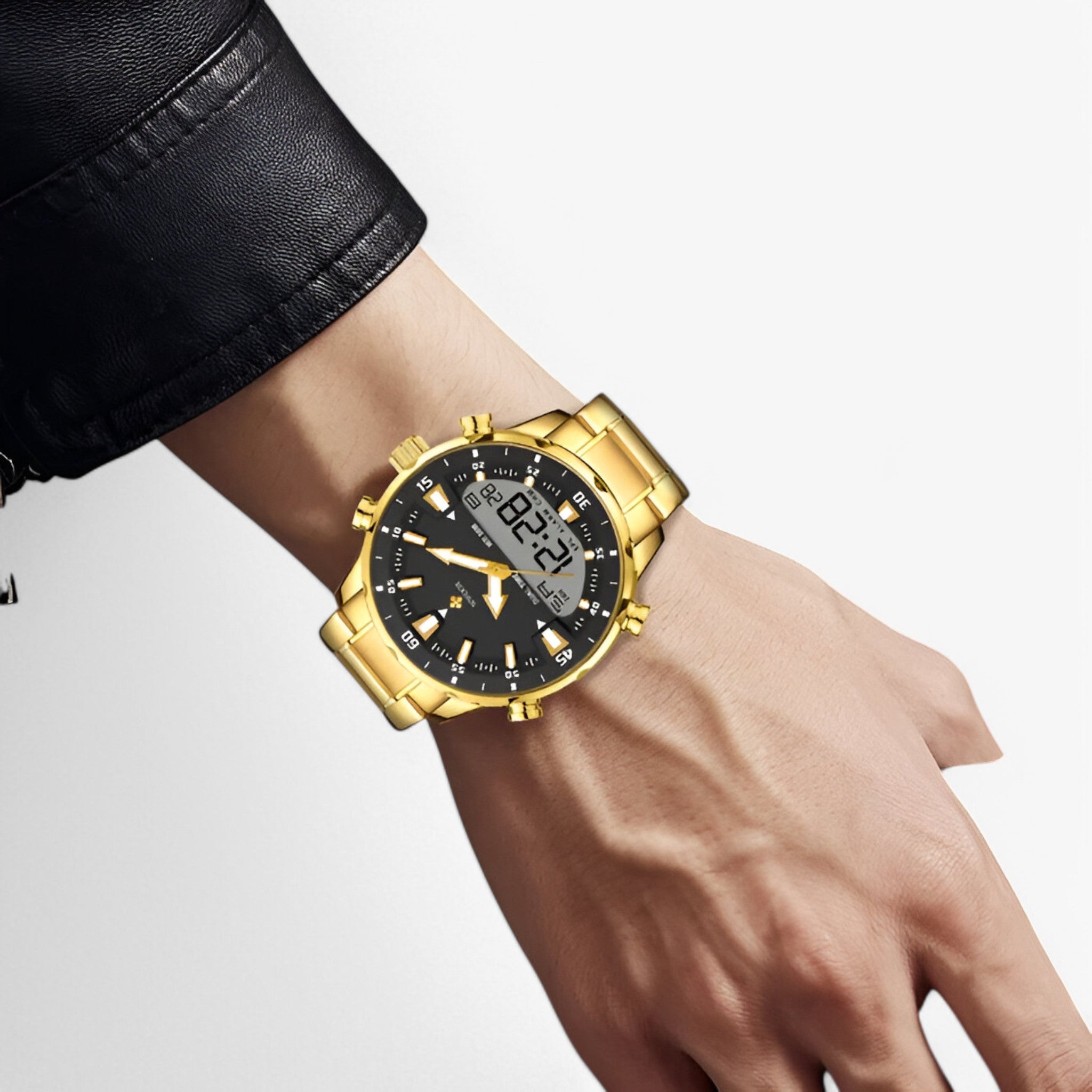 Dario | Militær sportsur i rustfrit stål - - watches - {{ product_tags }