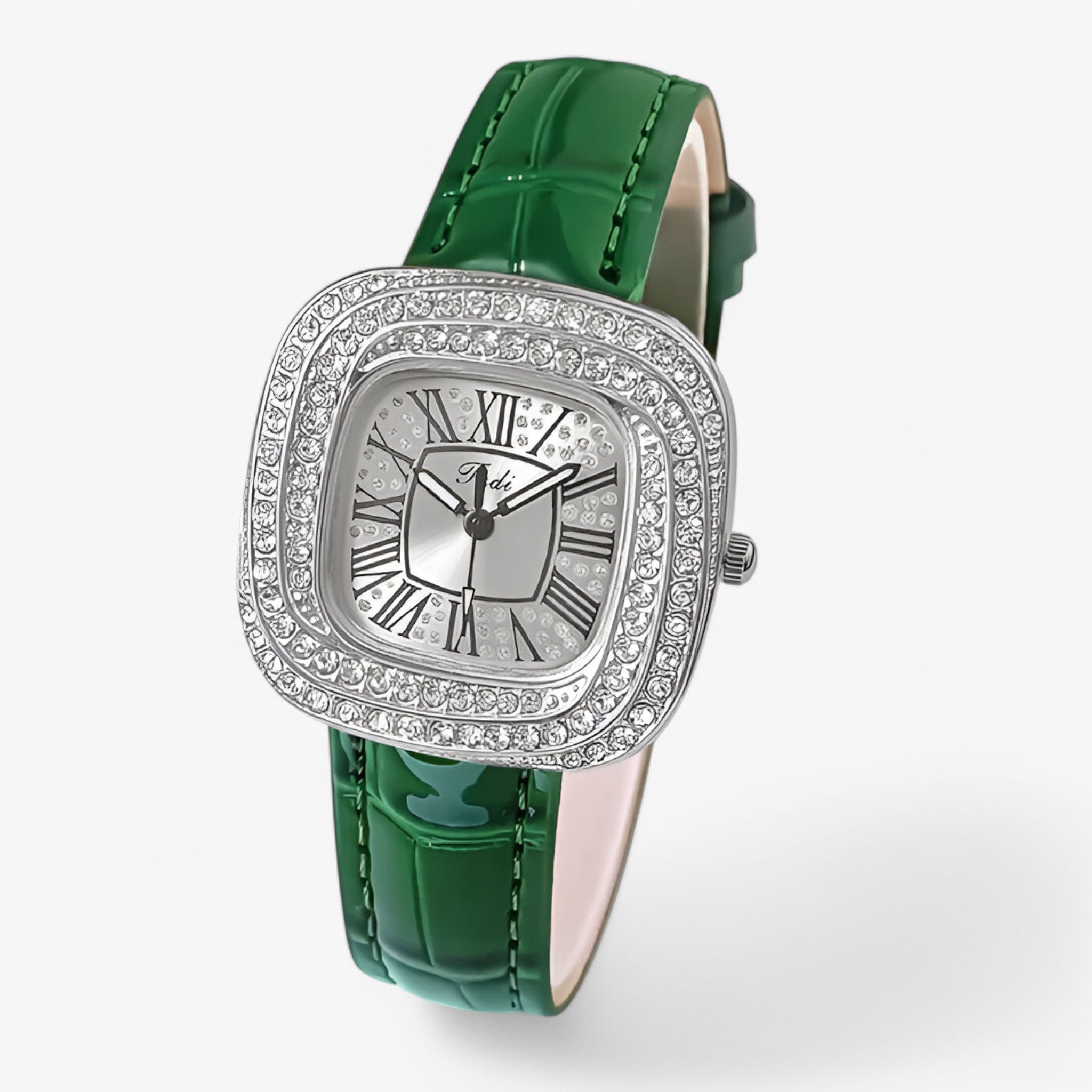 Stella | Vandtæt dameur med læderrem og Eiffeltårn - - watches - {{ product_tags }