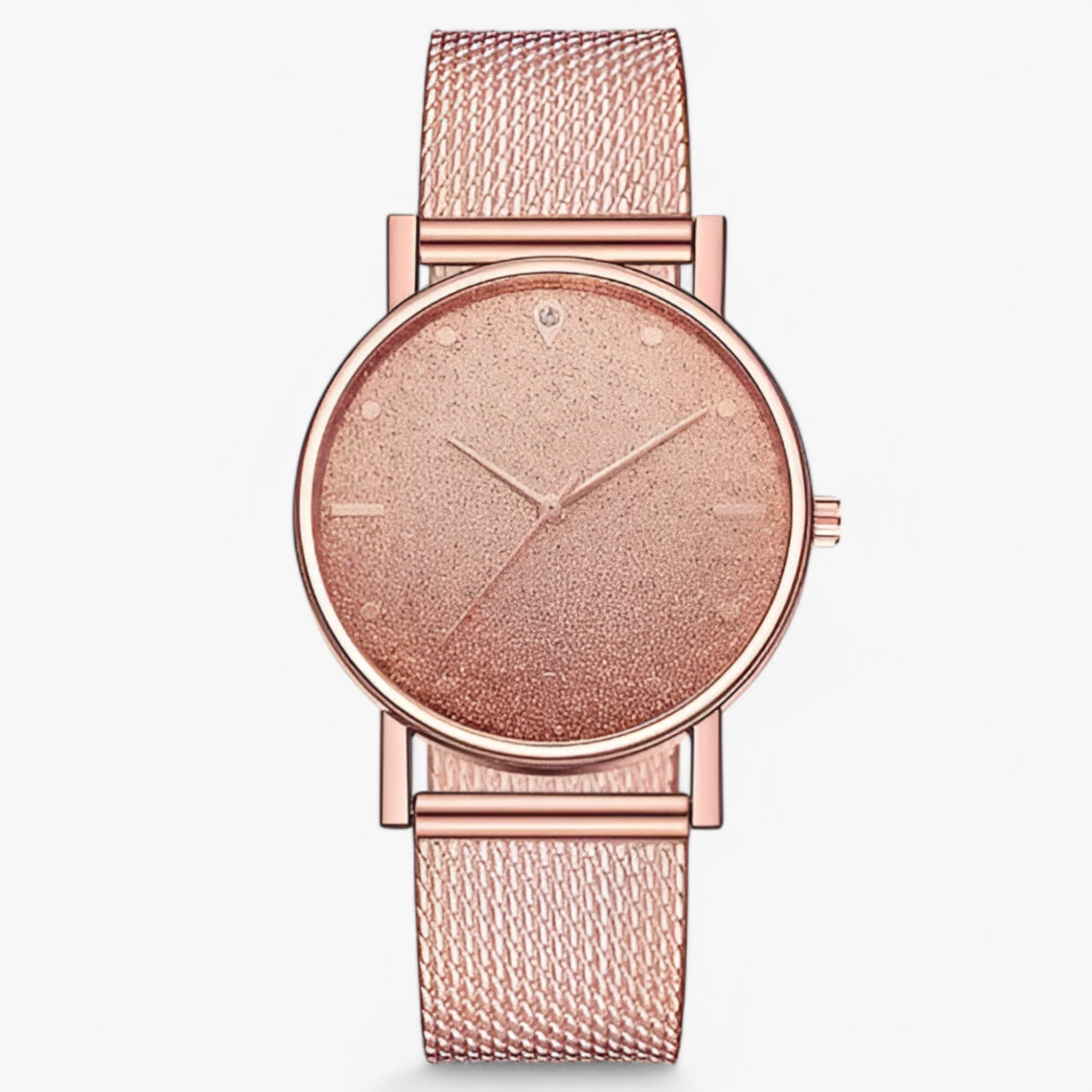 Karina | Elegant rosa guldur med hjerteformet urskive - Rose guld -2 - watches - {{ product_tags }