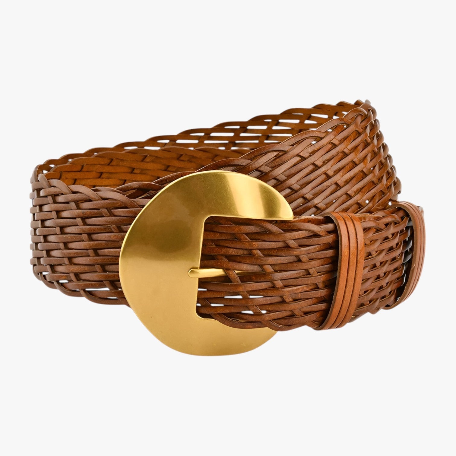 Paisley | Vintage dekorativt bælte i stil - Brun 66CM-88CM - women's fashion - {{ product_tags }