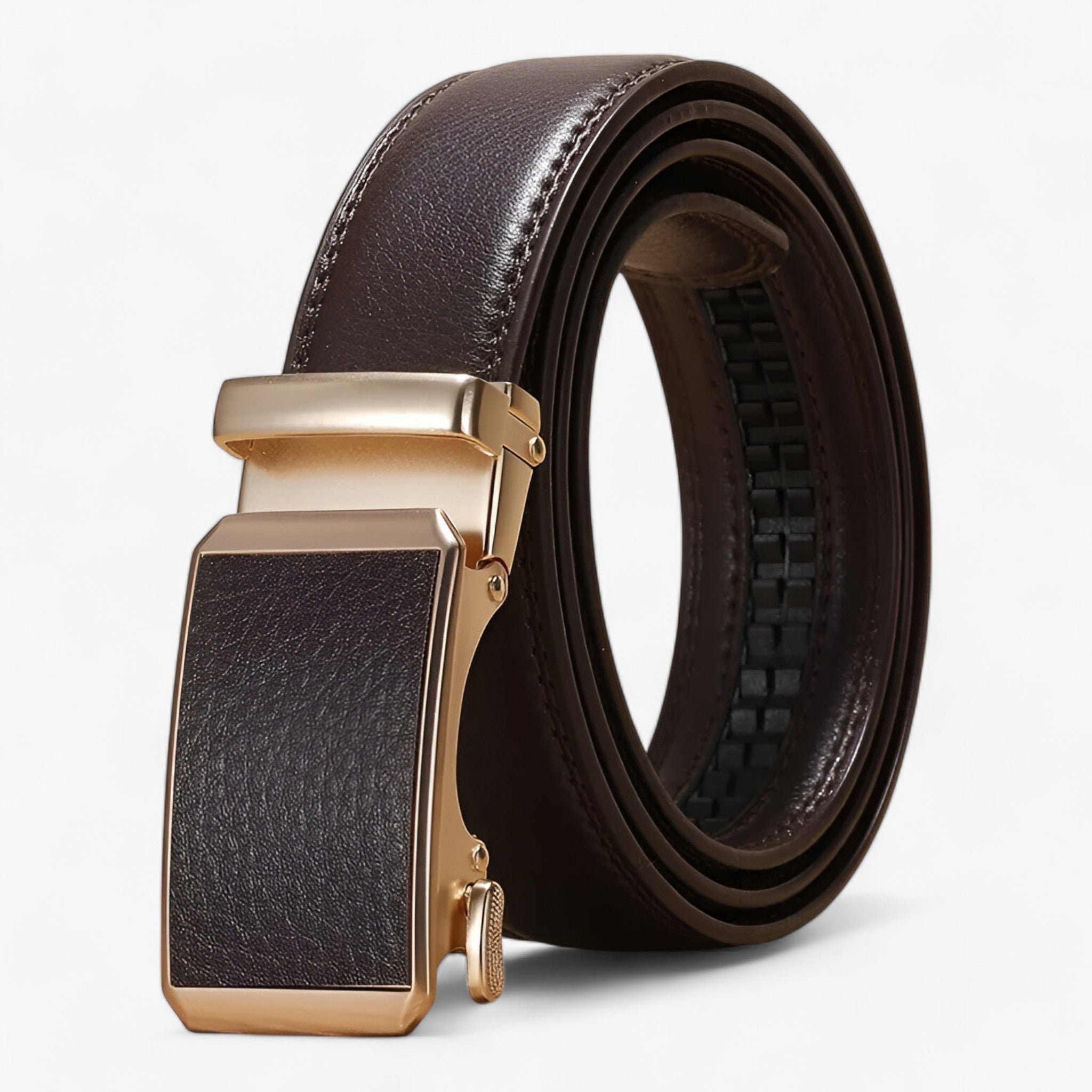 Logan | Automatisk bælte - Casual og moderigtigt - Brun - men's fashion - {{ product_tags }