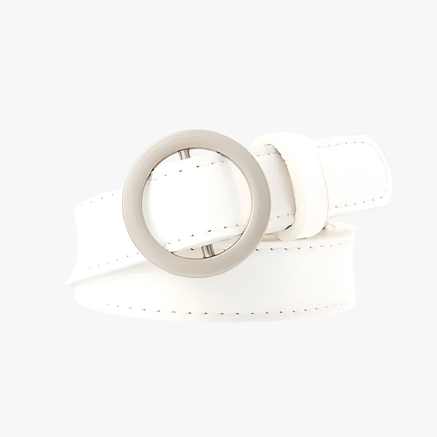 Kali | Bred talje og alsidig til enhver stil - hvid Ikke porøs Rundes spænde 2.3x105 - women's fashion - {{ product_tags }