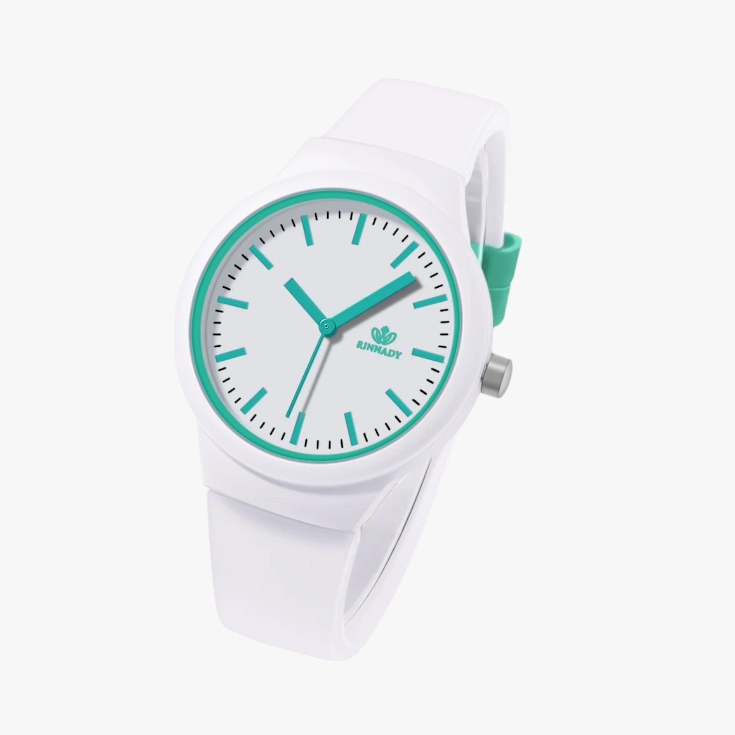 Maxence | Stilet og komfortabelt silikone dameur - Hvid - watches - {{ product_tags }