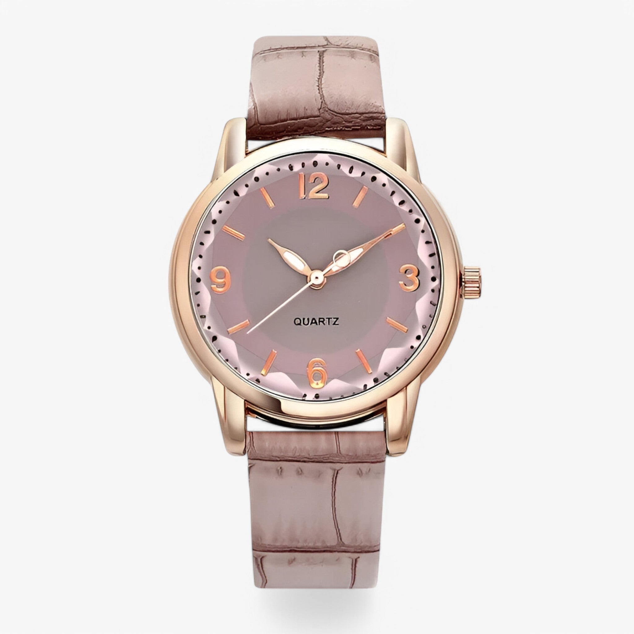 Beatrice | Luksus quartz dameur med elegant design - Lys lilla - Beatrice | Luksus quartz dameur med elegant design- €25 - {{ product_tags }