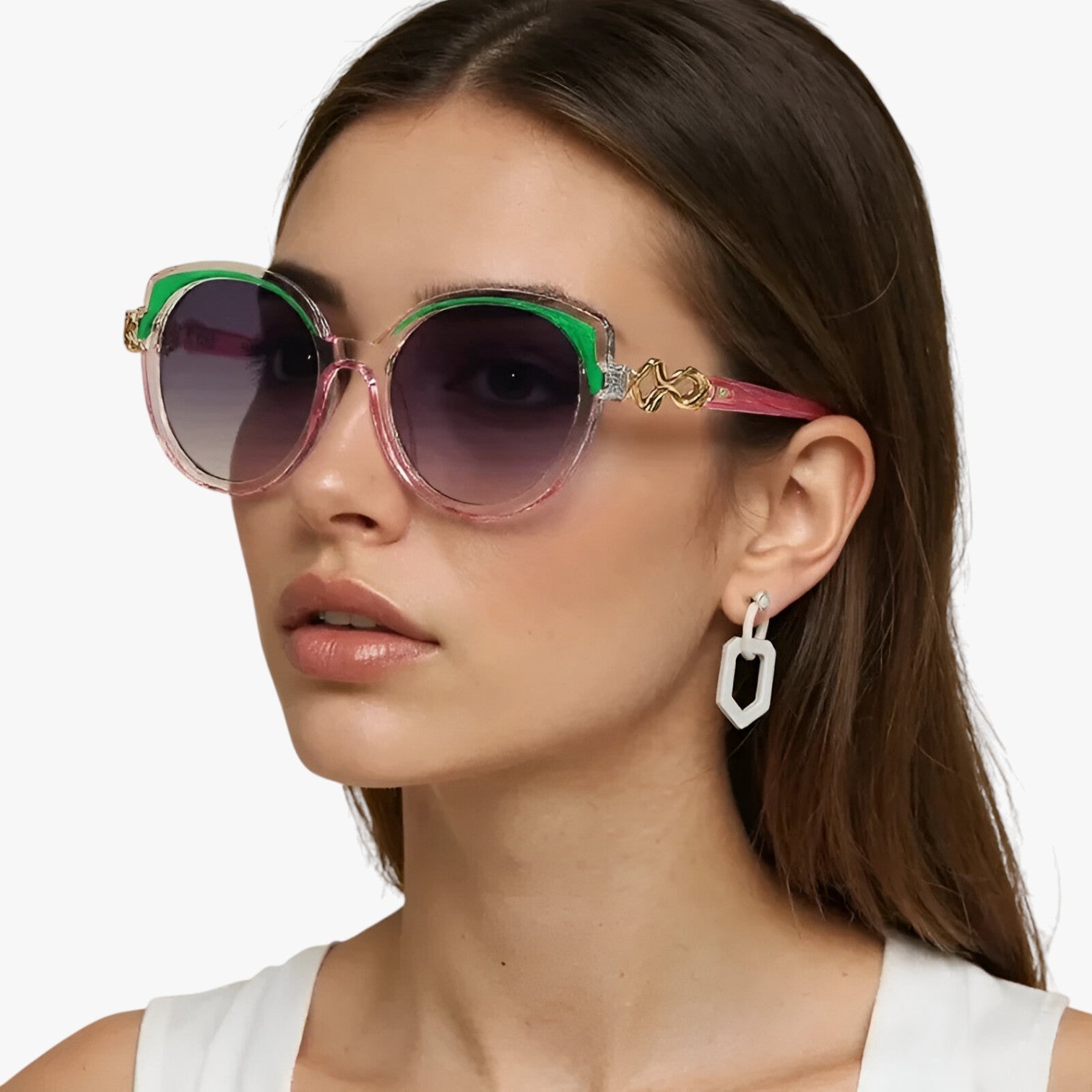 Ximena | Vintage cat eye solbriller til kvinder UV400 - - women's fashion - {{ product_tags }