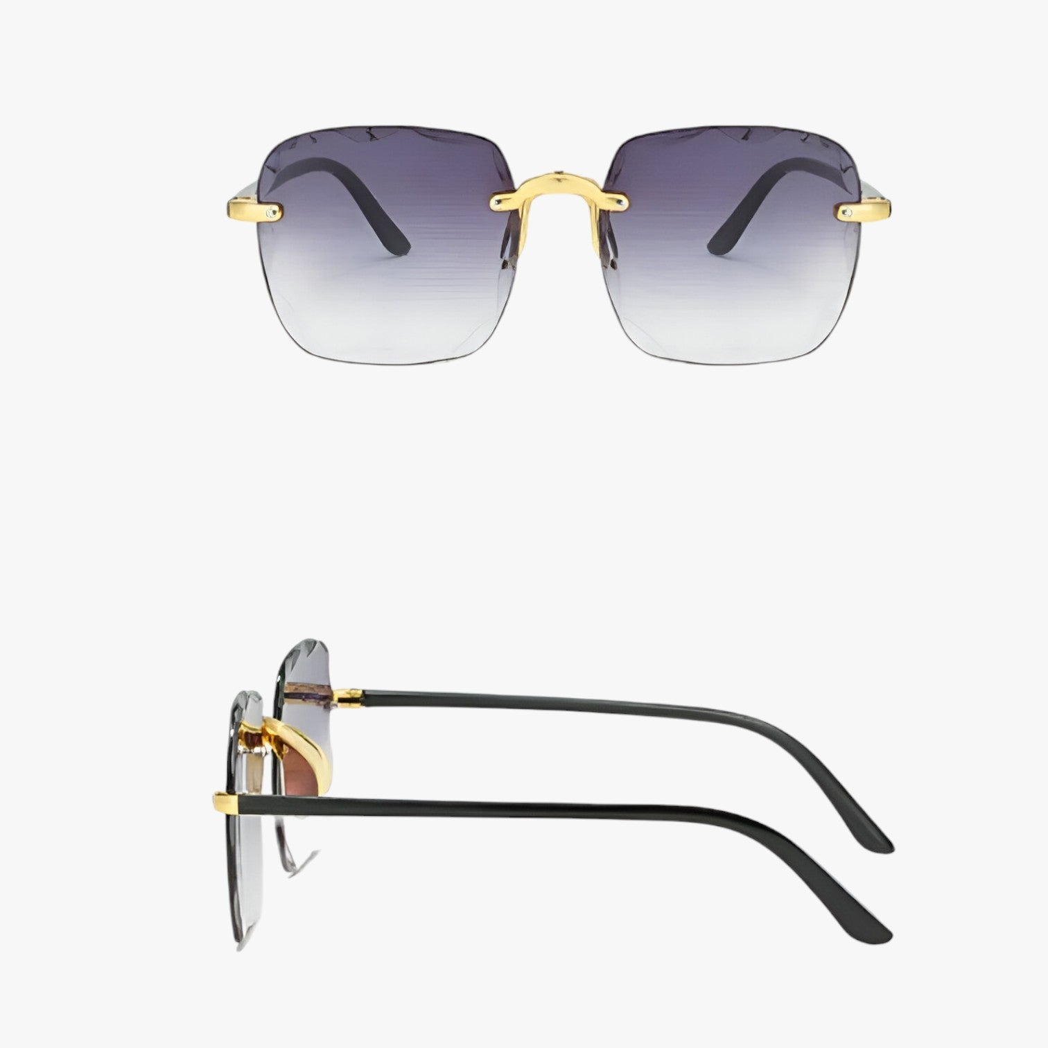 Kamila | Stilfuld randløs solbrille med UV-beskyttelse - - women's fashion - {{ product_tags }