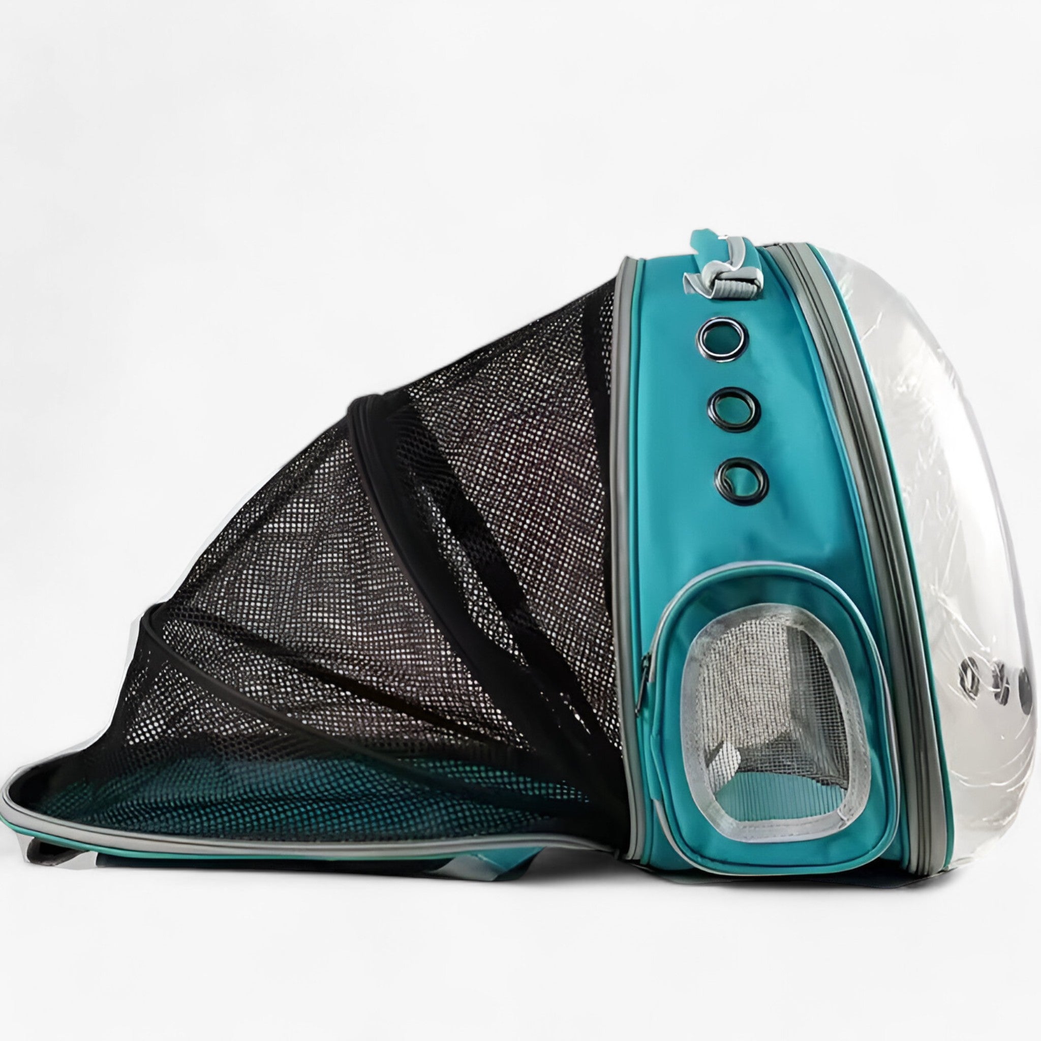 Luna | Rummelig Astronaut-kattenrygsæk med Boblevindue - Grøn 1 - other - {{ product_tags }