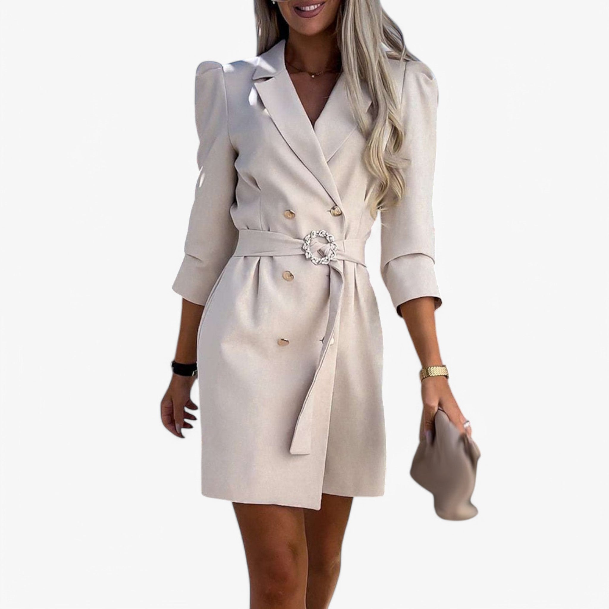 Vienna | Elegant Blazer - Lys Brun - women's fashion - {{ product_tags }