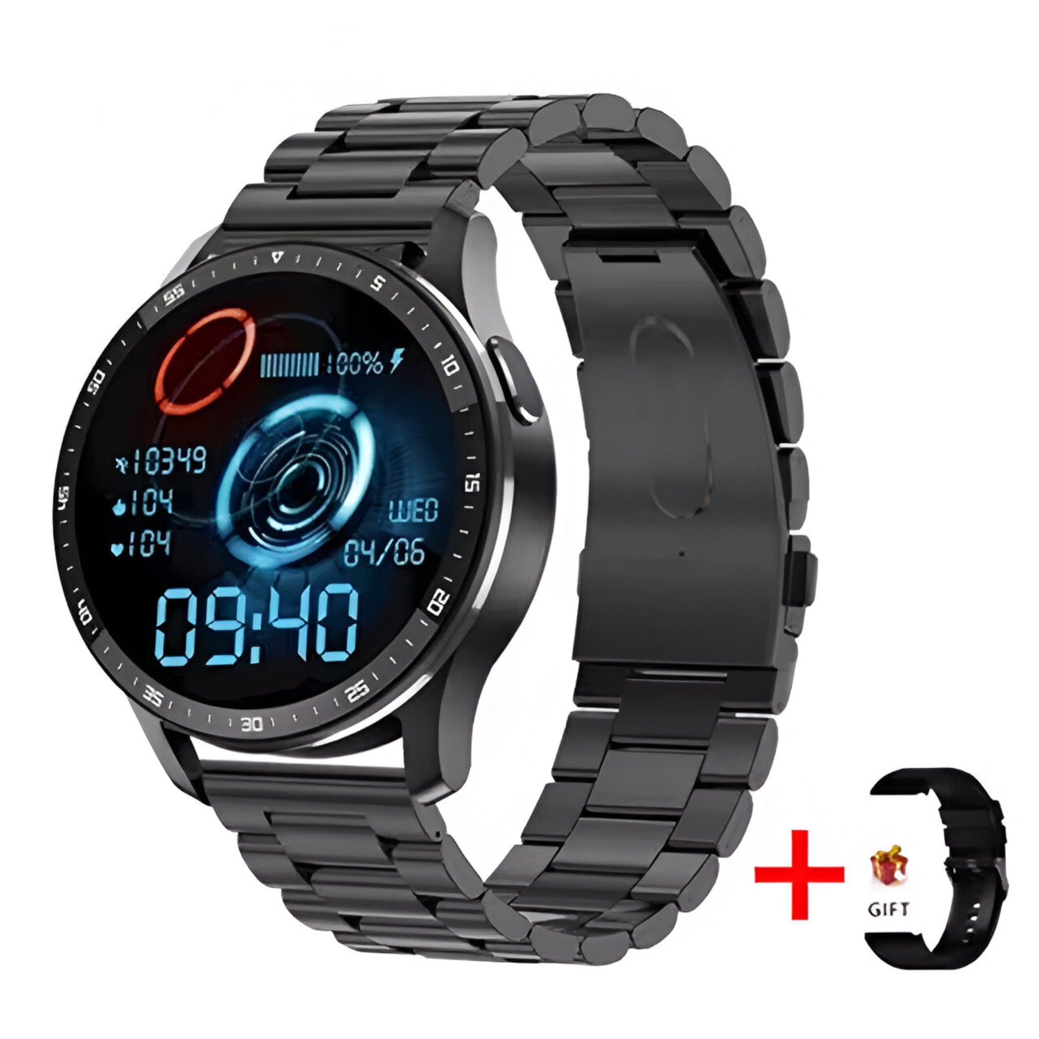 Aiden | 2-i-1 smartwatch med TWS Bluetooth-headset - - watches - {{ product_tags }