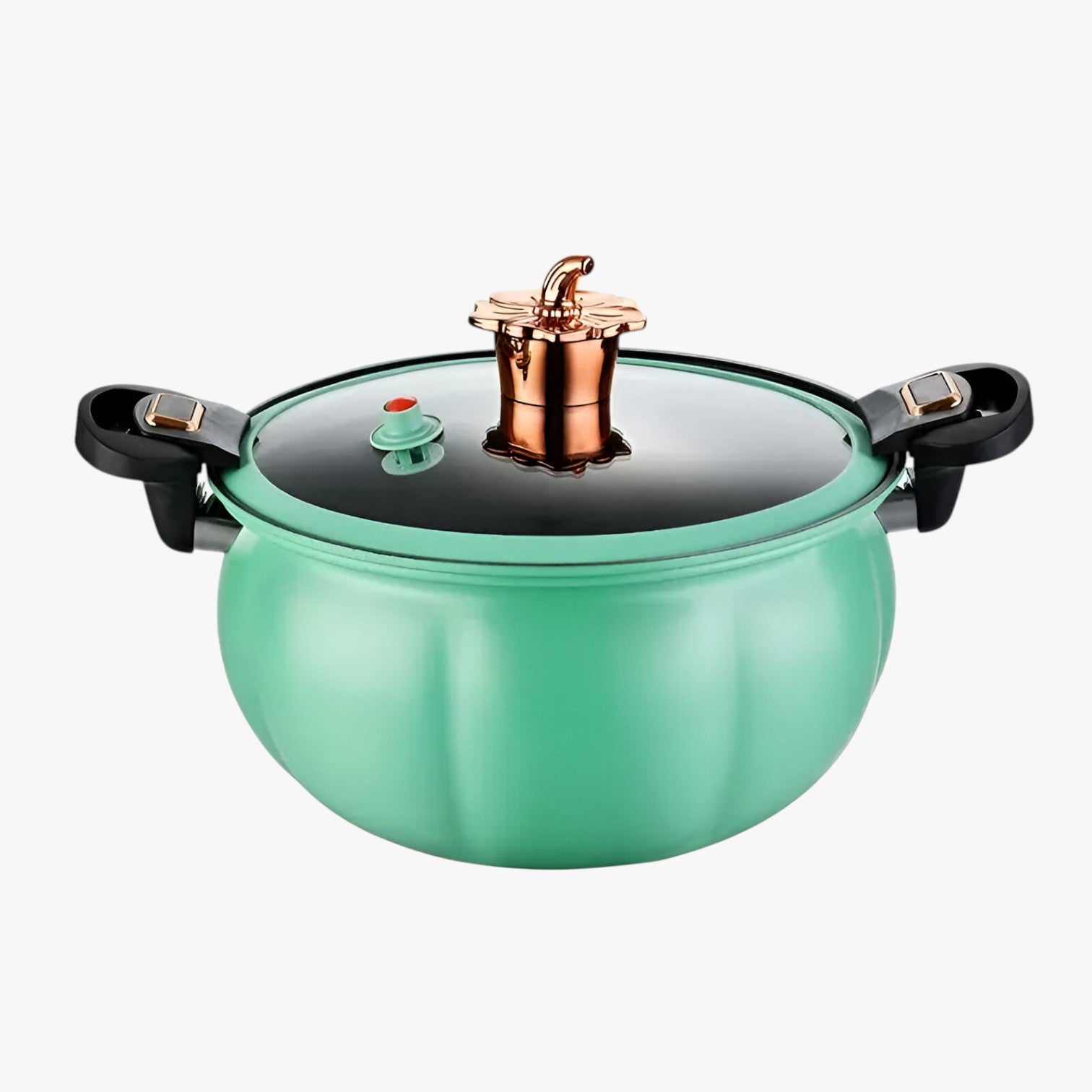 Elina | Non-stick gryde på 8L til supper og gryderetter - grøn 8L - house & garden - {{ product_tags }