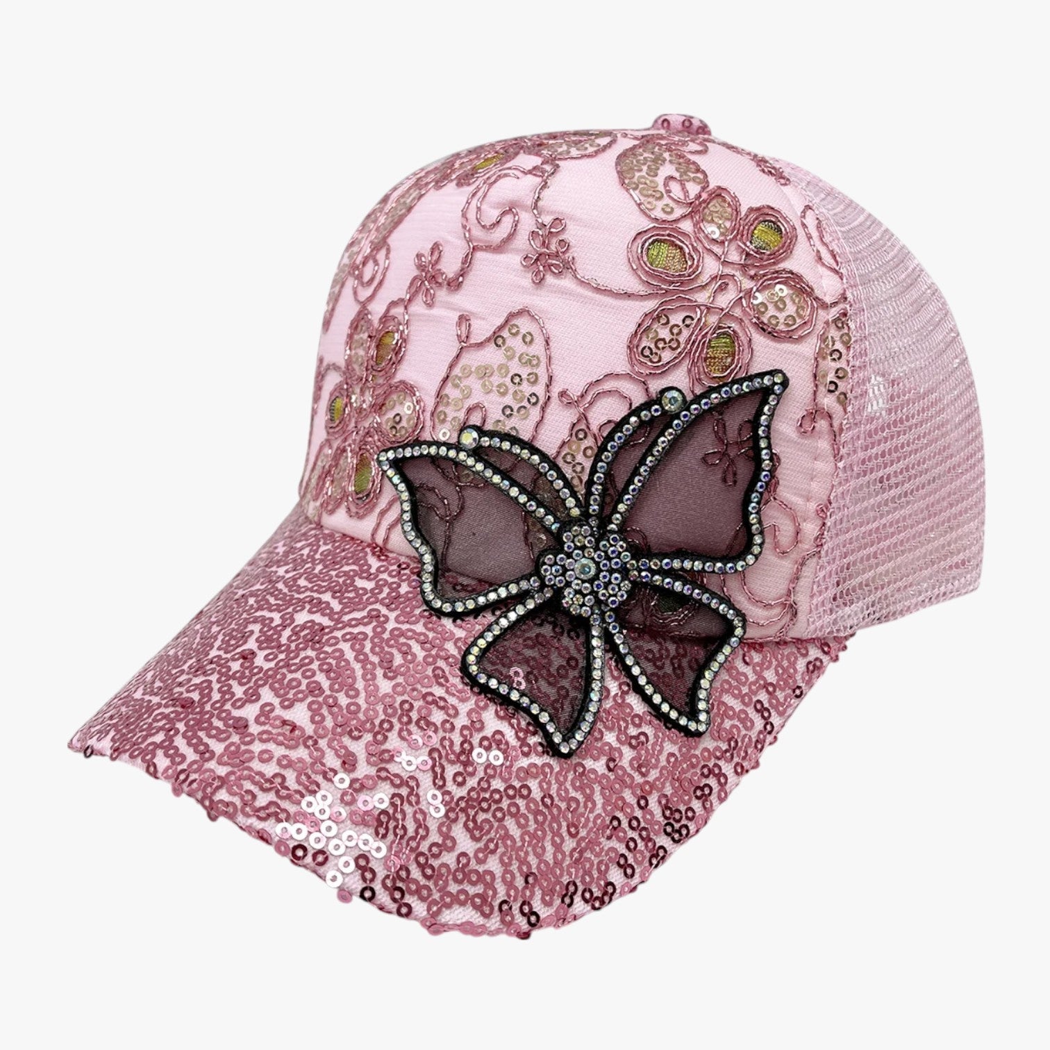 Peyton | Dame baseballkasket i lys denim med justerbar spænde - Lyserød 54cm-60cm - Peyton | Dame baseballkasket i lys denim med justerbar spænde - €25 - {{ product_tags }