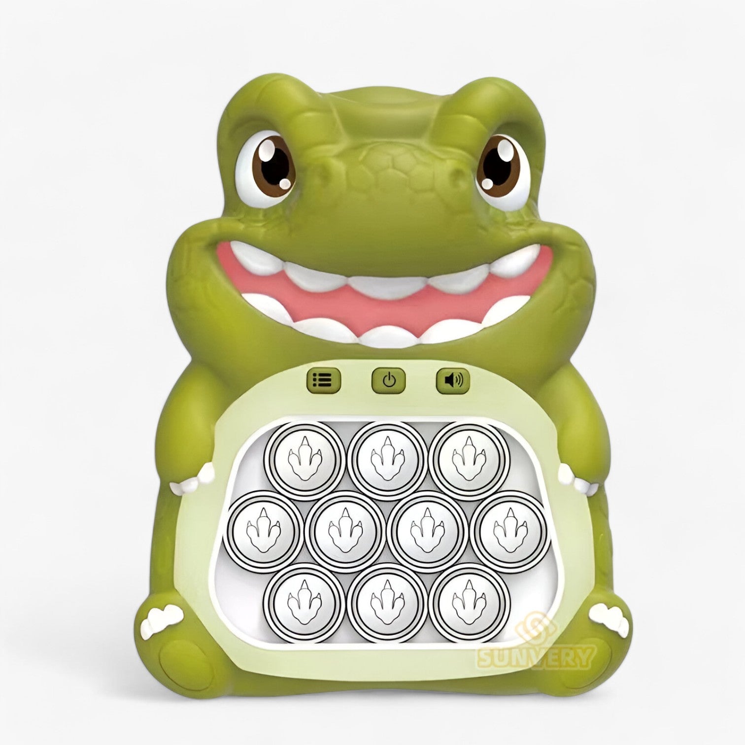 Pop Elektrisk Boblemaskine | Stressaflastning og Spilleglæde - Dino grøn - other - {{ product_tags }