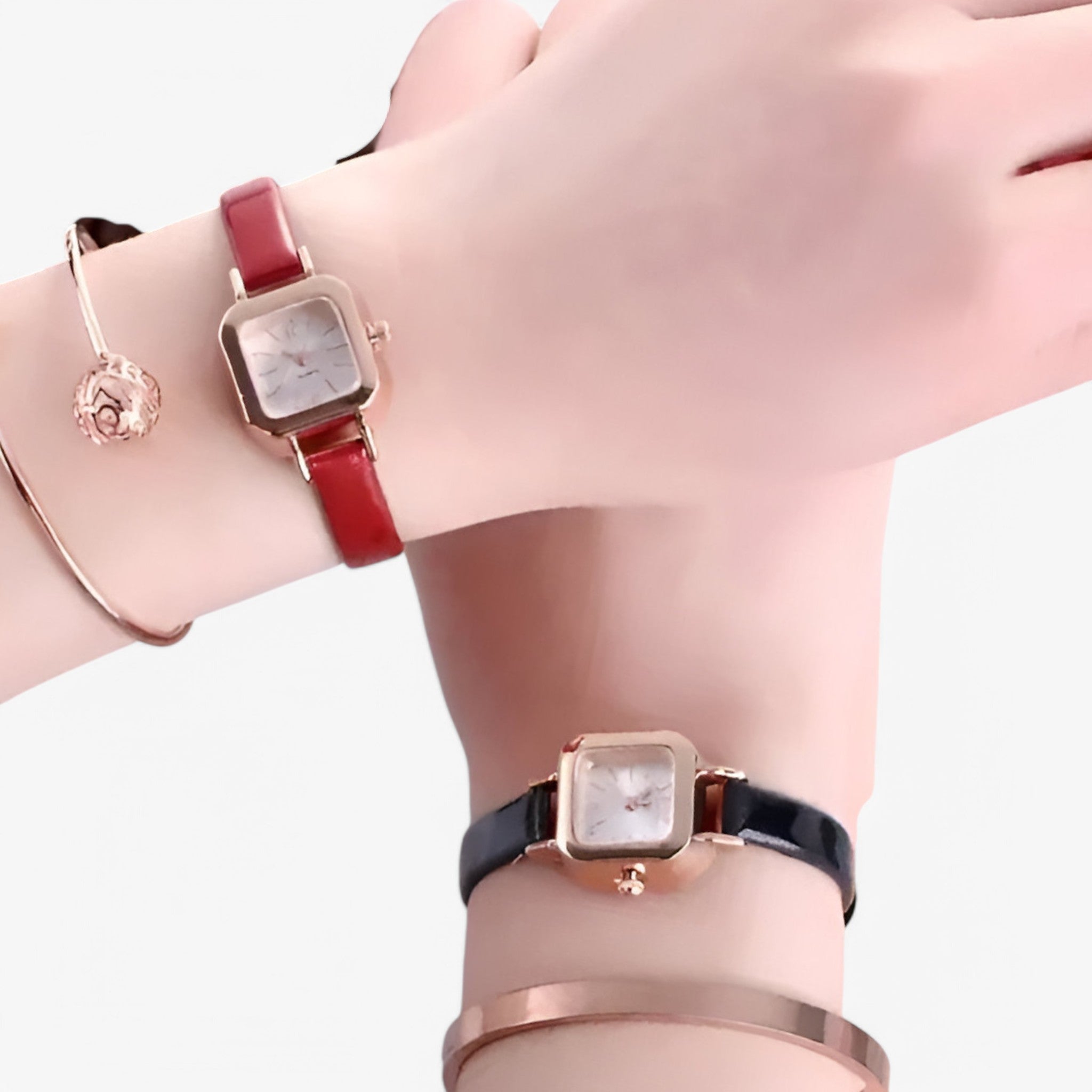Portia | Elegant vintage læderur - - watches - {{ product_tags }