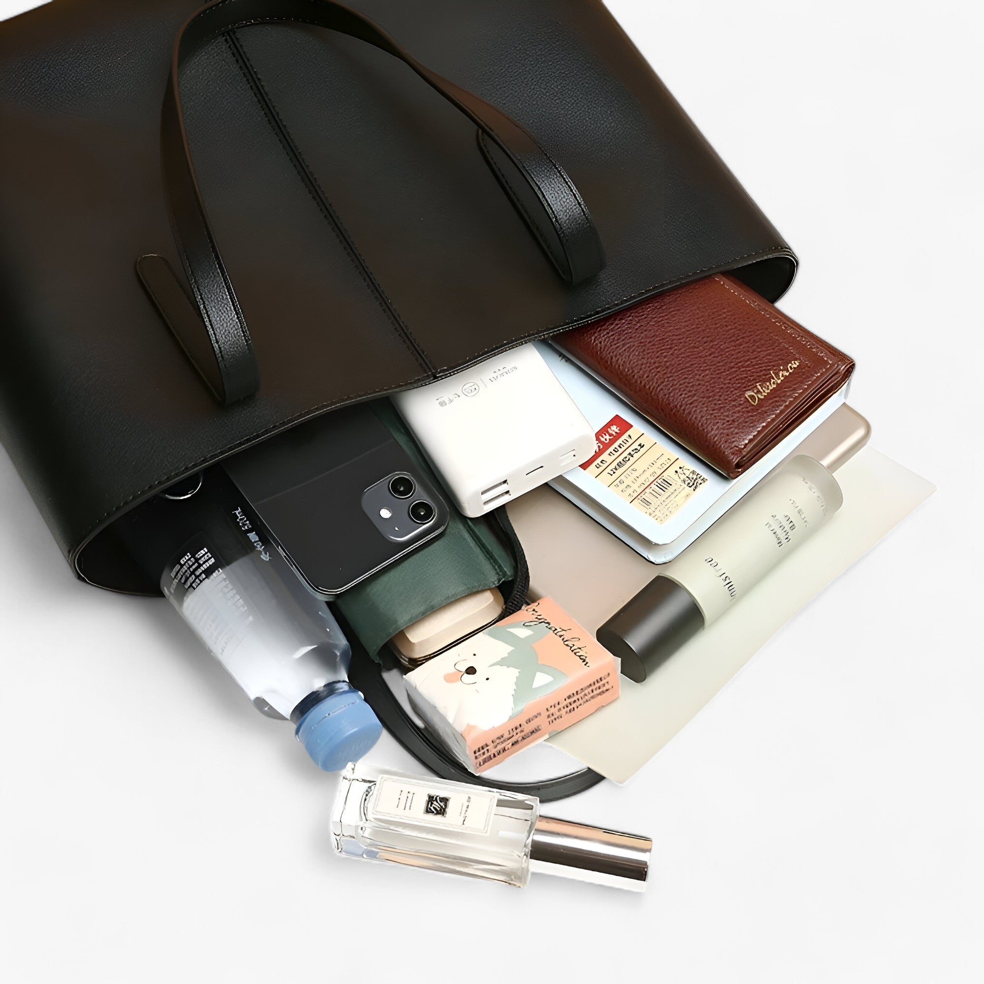 Gwen | Ny håndtaske til kvinder – Plads & kvalitet i PU-læder - - bags - {{ product_tags }
