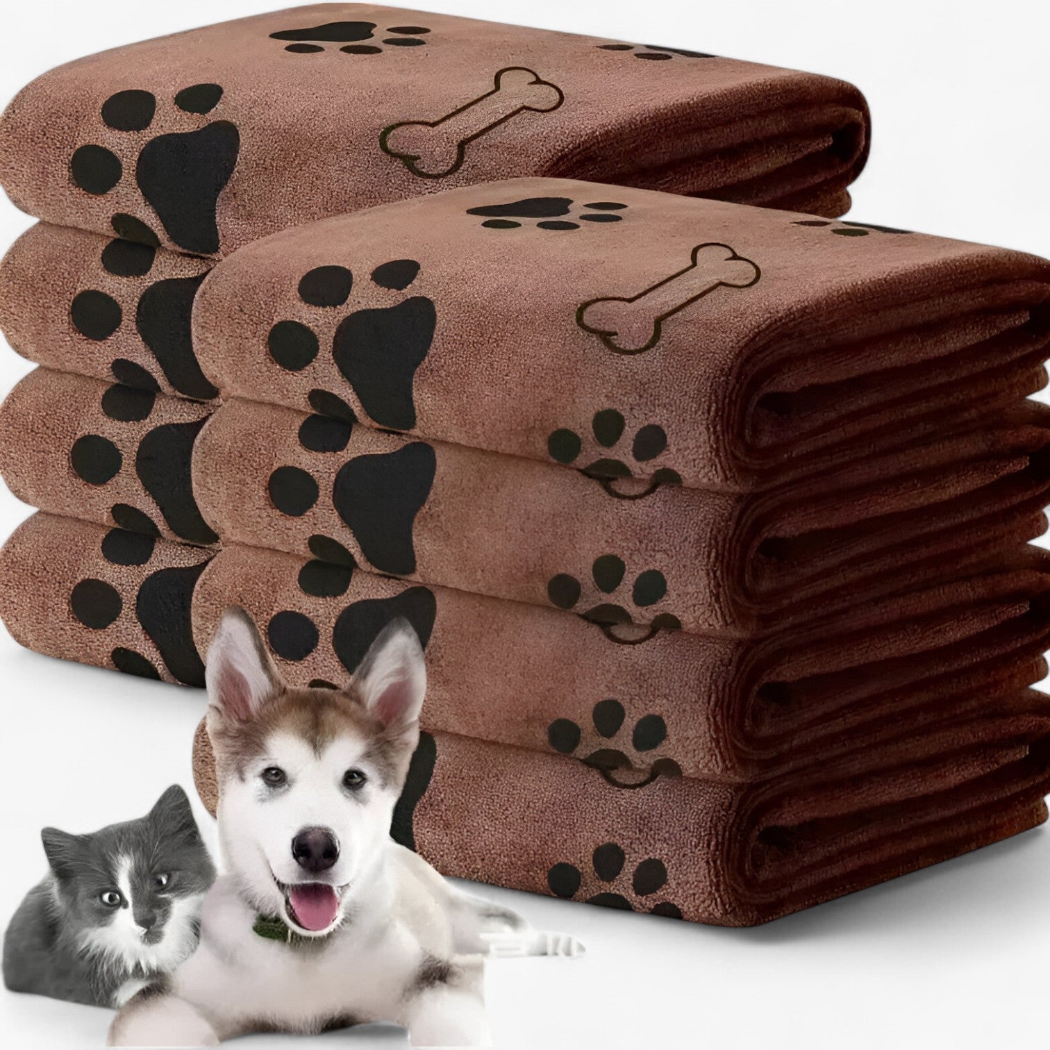 Rex | Sneldrogende Microfiber Håndklæde til Hunde & Katte - - other - {{ product_tags }