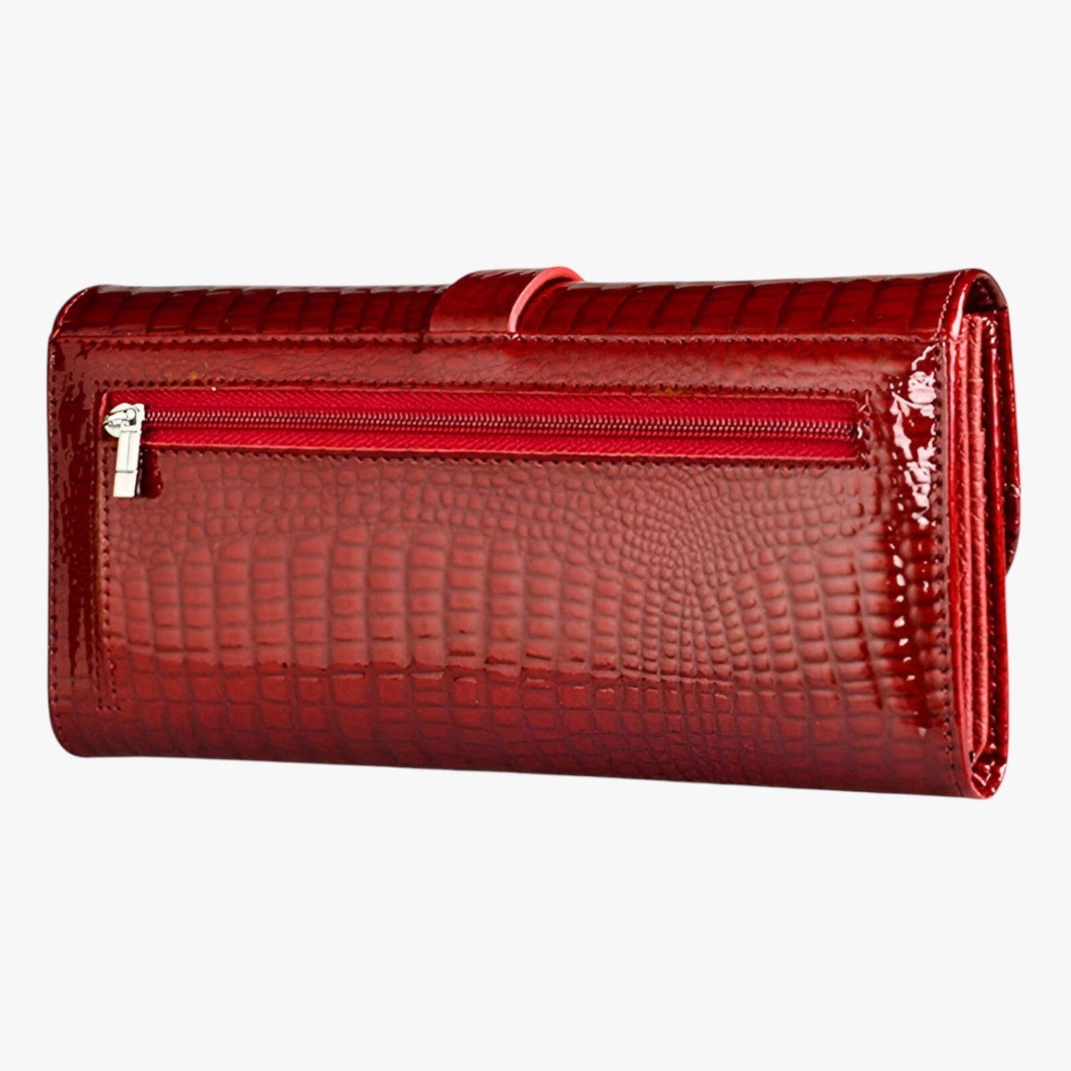 Felicia | Luksus Designer Håndtaske – Glinsende Læder Clutch & Pung - - Felicia | Luksus Designer Håndtaske – Glinsende Læder Clutch & Pung- €25 - {{ product_tags }
