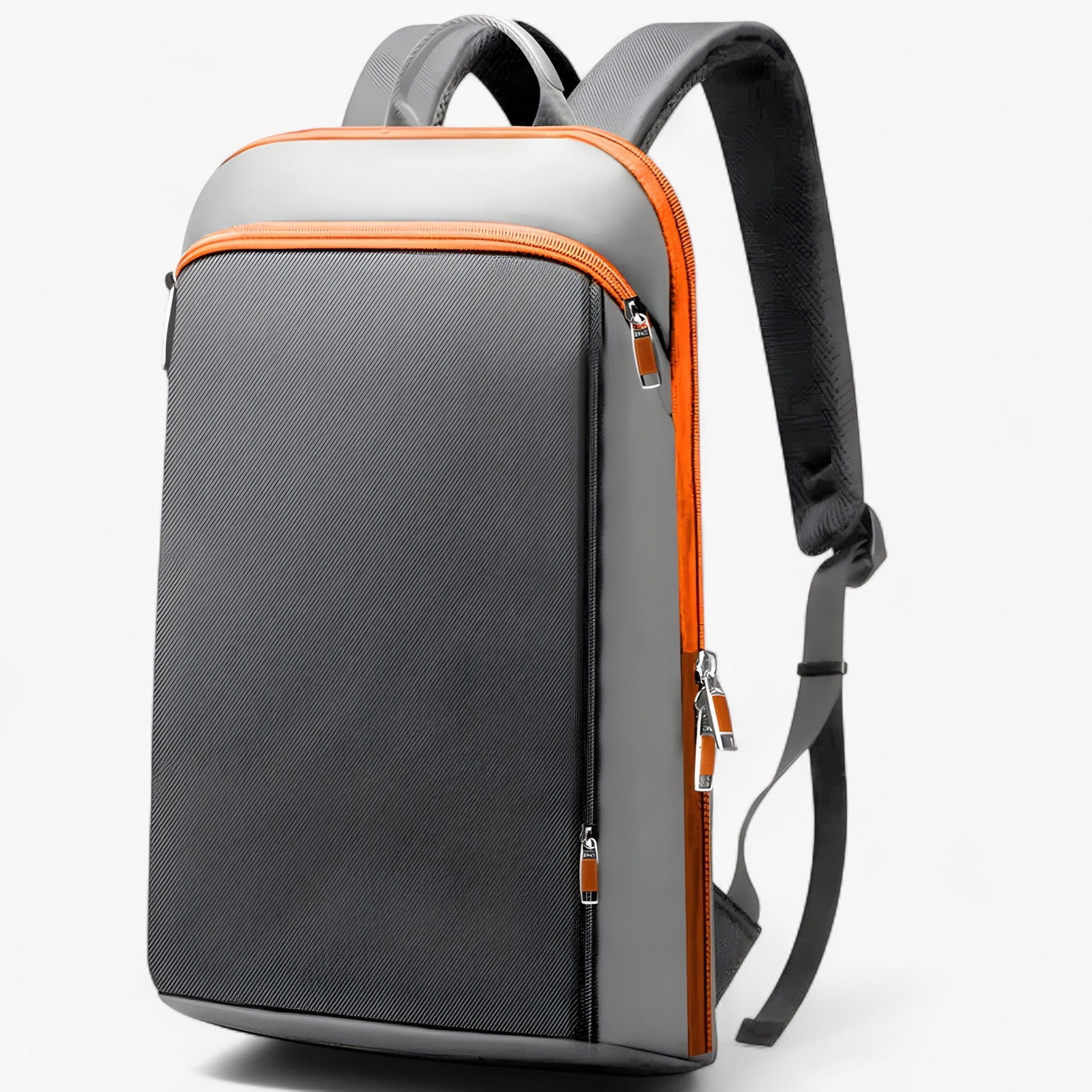 Nico | Tynd rejsetaske til bærbar computer - Grå Orange - bags - {{ product_tags }