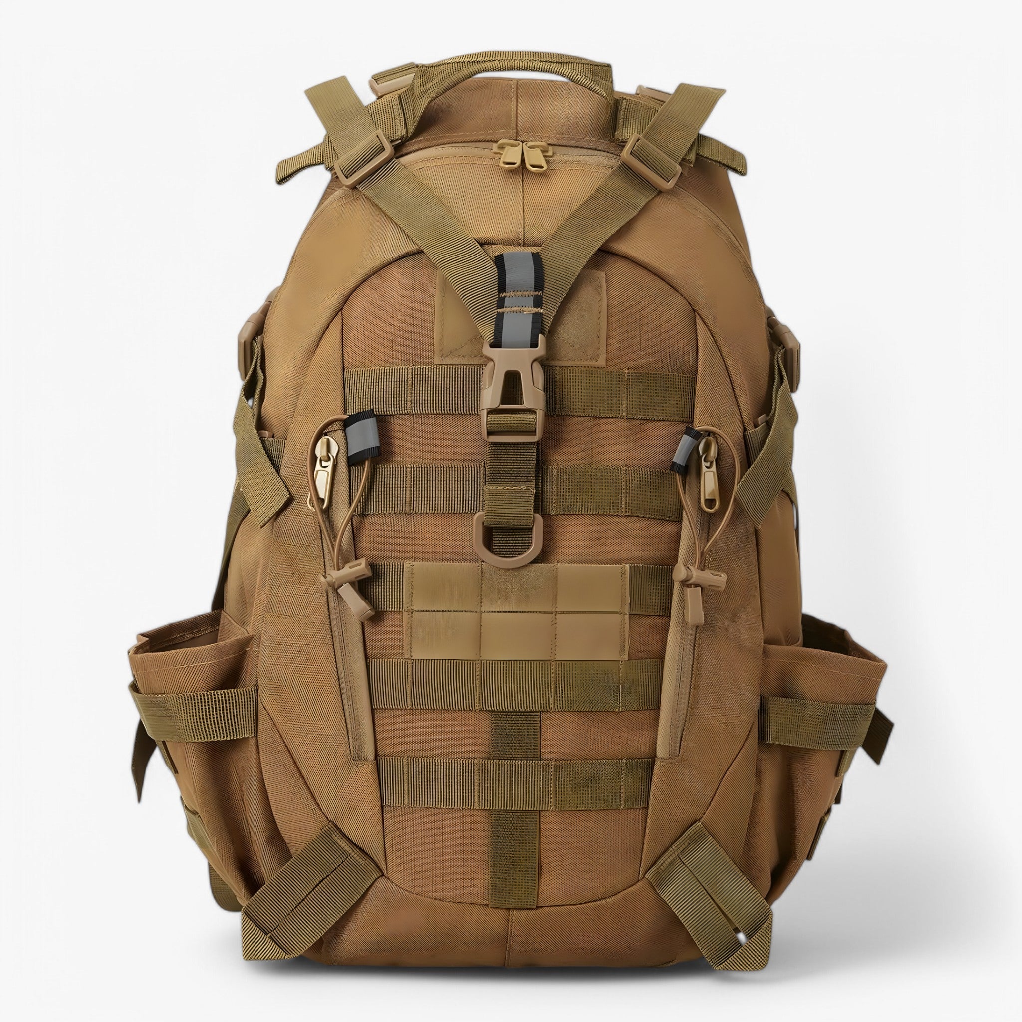 Ryder | 40L Militær Taktisk Rygsæk - Khaki - Ryder | 40L Militær Taktisk Rygsæk- €25 - {{ product_tags }