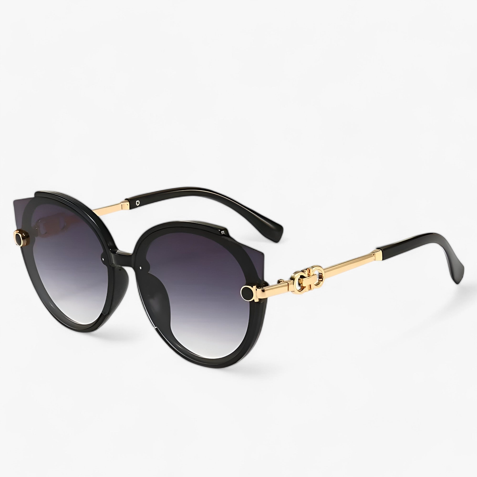 Shana | Runde solbriller med farveforløb - vintage stil og beskyttelse - - women's fashion - {{ product_tags }