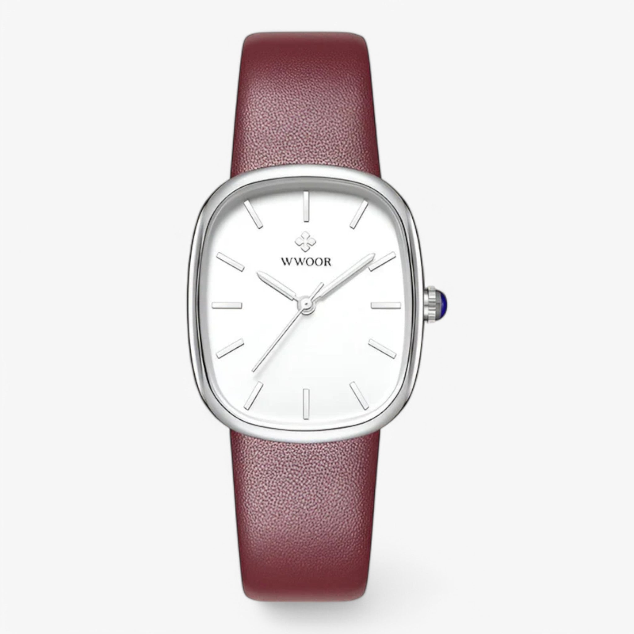 Lena | Elegant ur i læder - Rød - watches - {{ product_tags }
